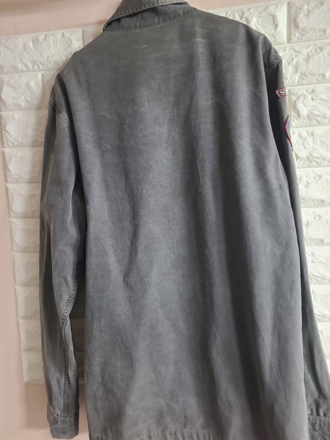 밀리터리 스타일 셔츠 남방(라지) 상품이미지6