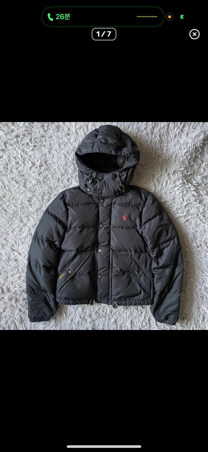 [희귀템] 폴로 랄프로렌 여성 후드 다운 패딩 자켓 S 상품이미지1