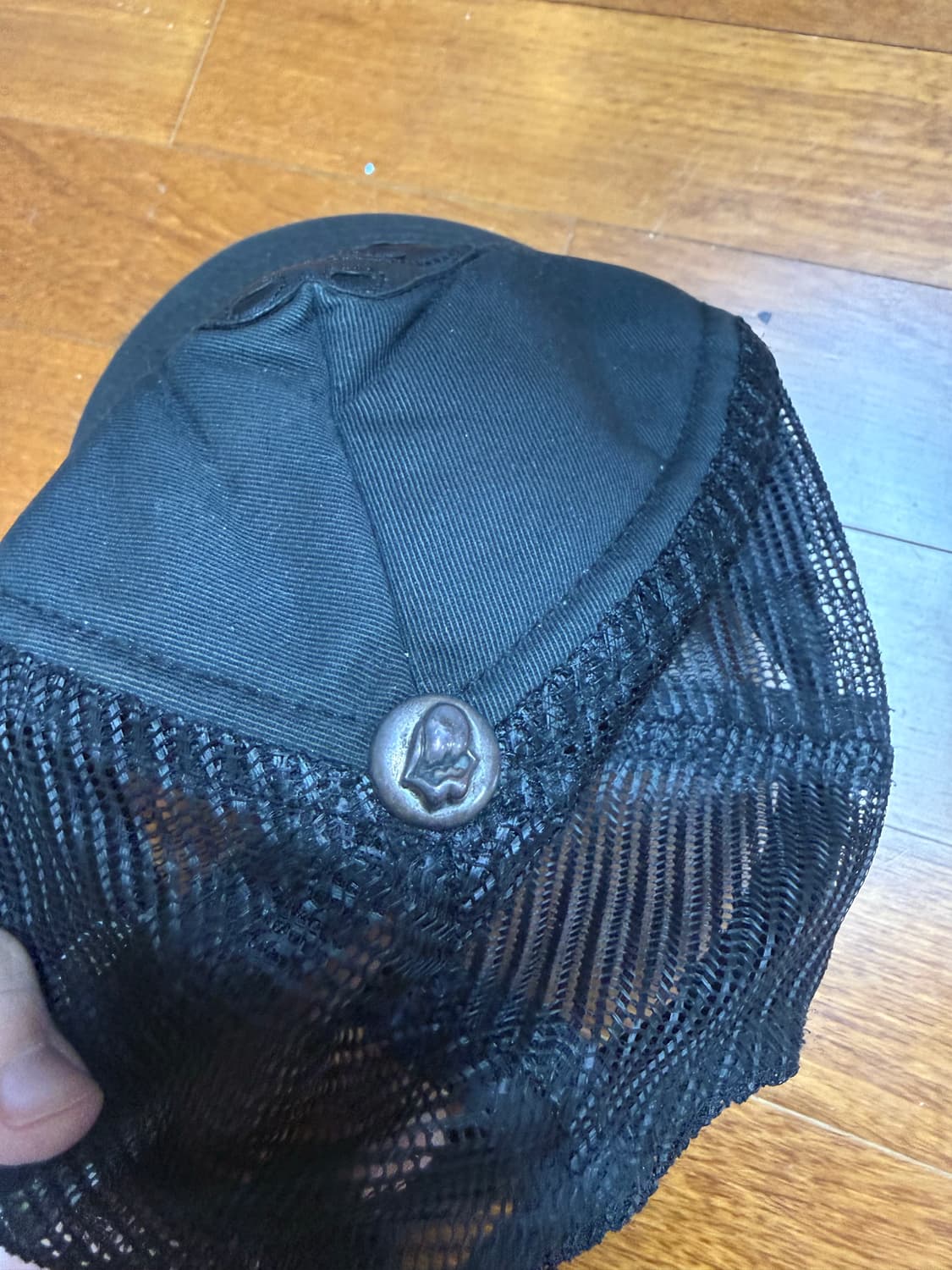 크롬하츠 롤링스톤즈 레더패치 캡 상품이미지2