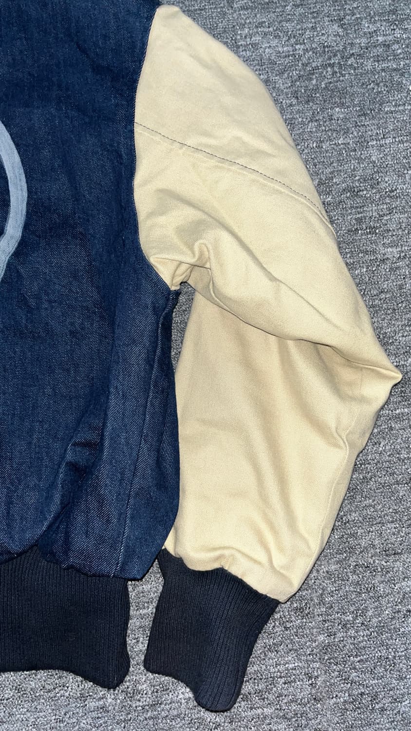 Richardson denim varsity jacket (S) 상품이미지8