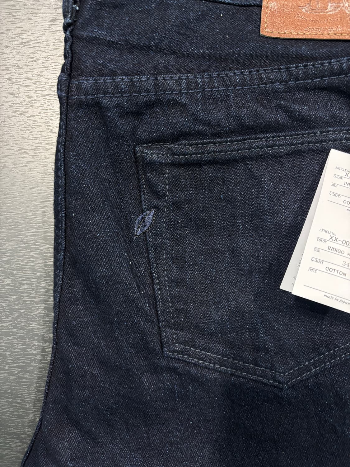 퓨어블루재팬 PBJ XX-003IDBK 셀비지 데님 상품이미지7