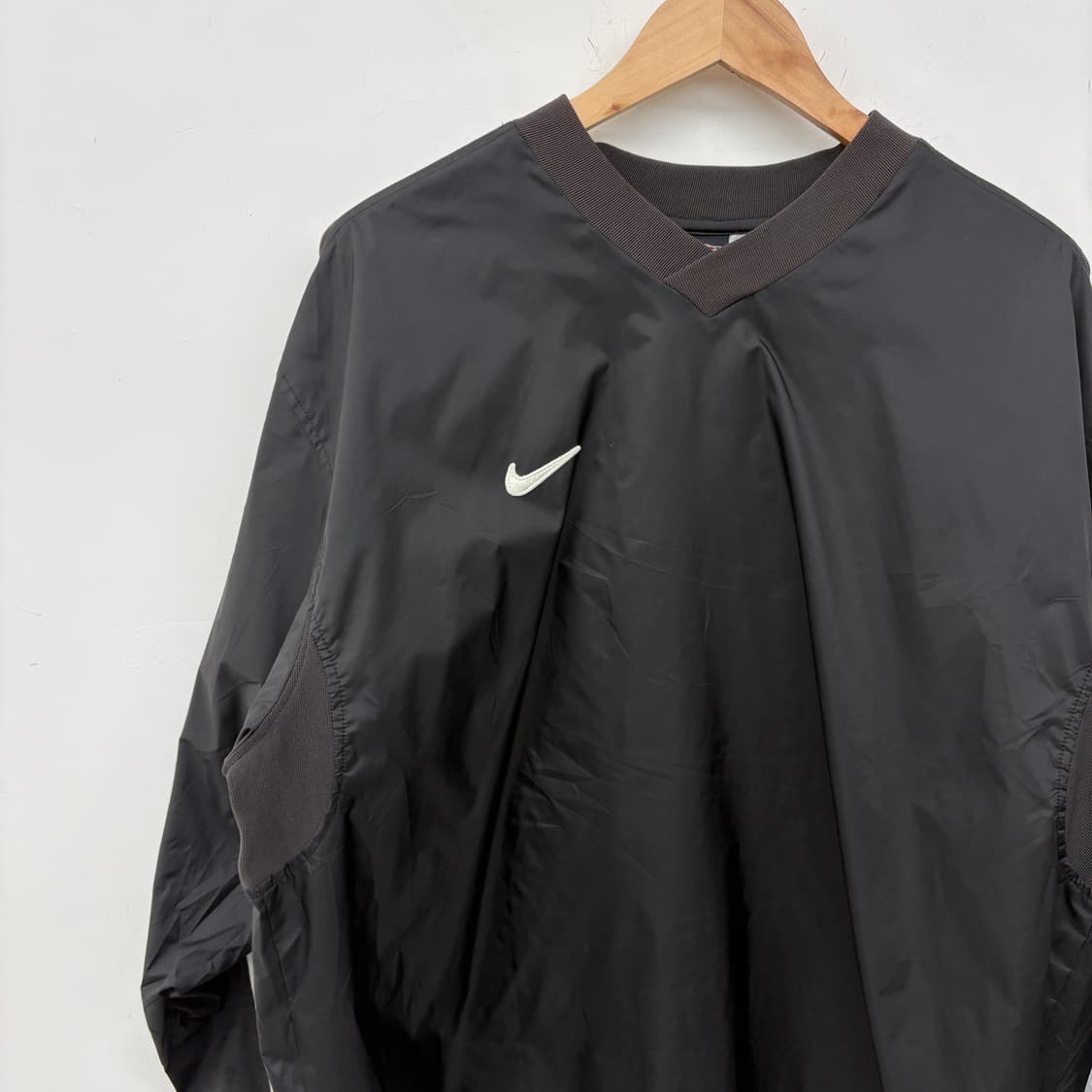 나이키 블랙 바람막이 풀오버 상의 남성XXL 상품이미지2