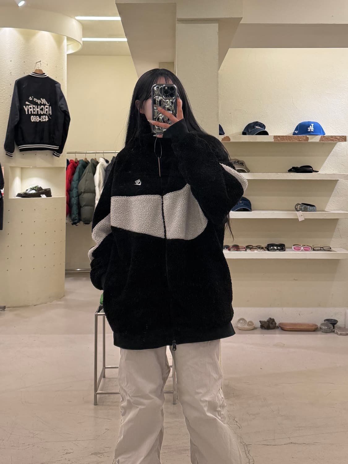 나이키 빅스우시 리버시블 양면 후리스 자켓 U1064 상품이미지1