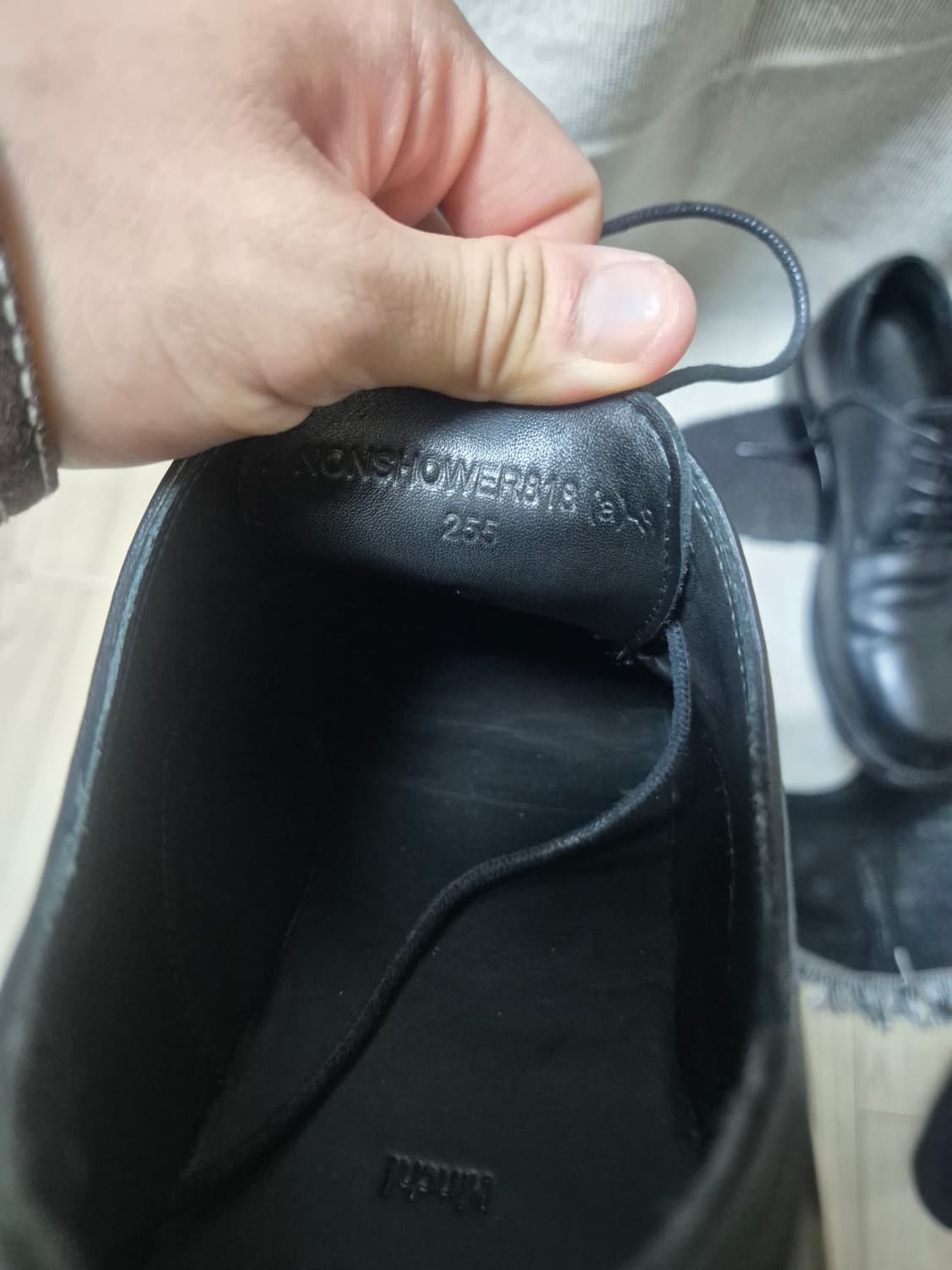 KINCH! 남성 더비슈즈 블랙 255mm~260 상품이미지4