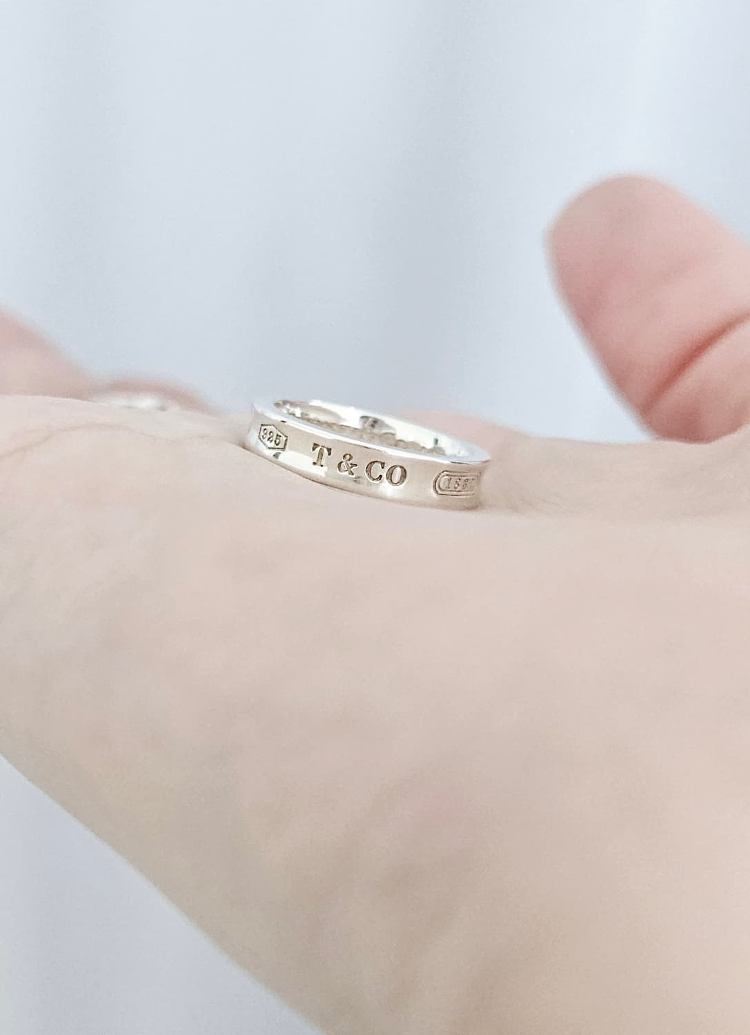 티파니앤코 1837네로우 반지 (us4.5/국내8호)[정품/풀세트] 상품이미지5
