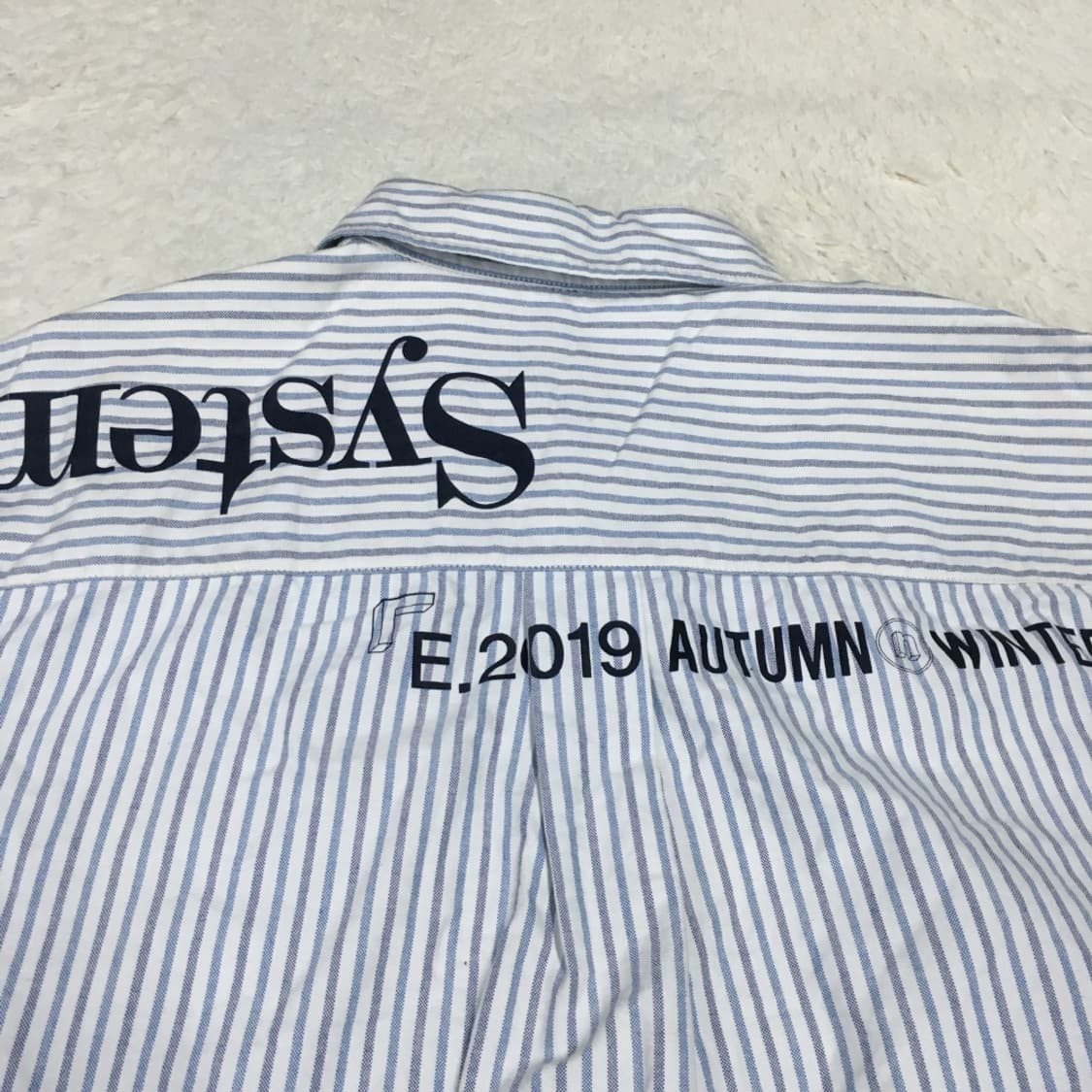 시스템옴므 스트라이프셔츠 DD23 상품이미지1