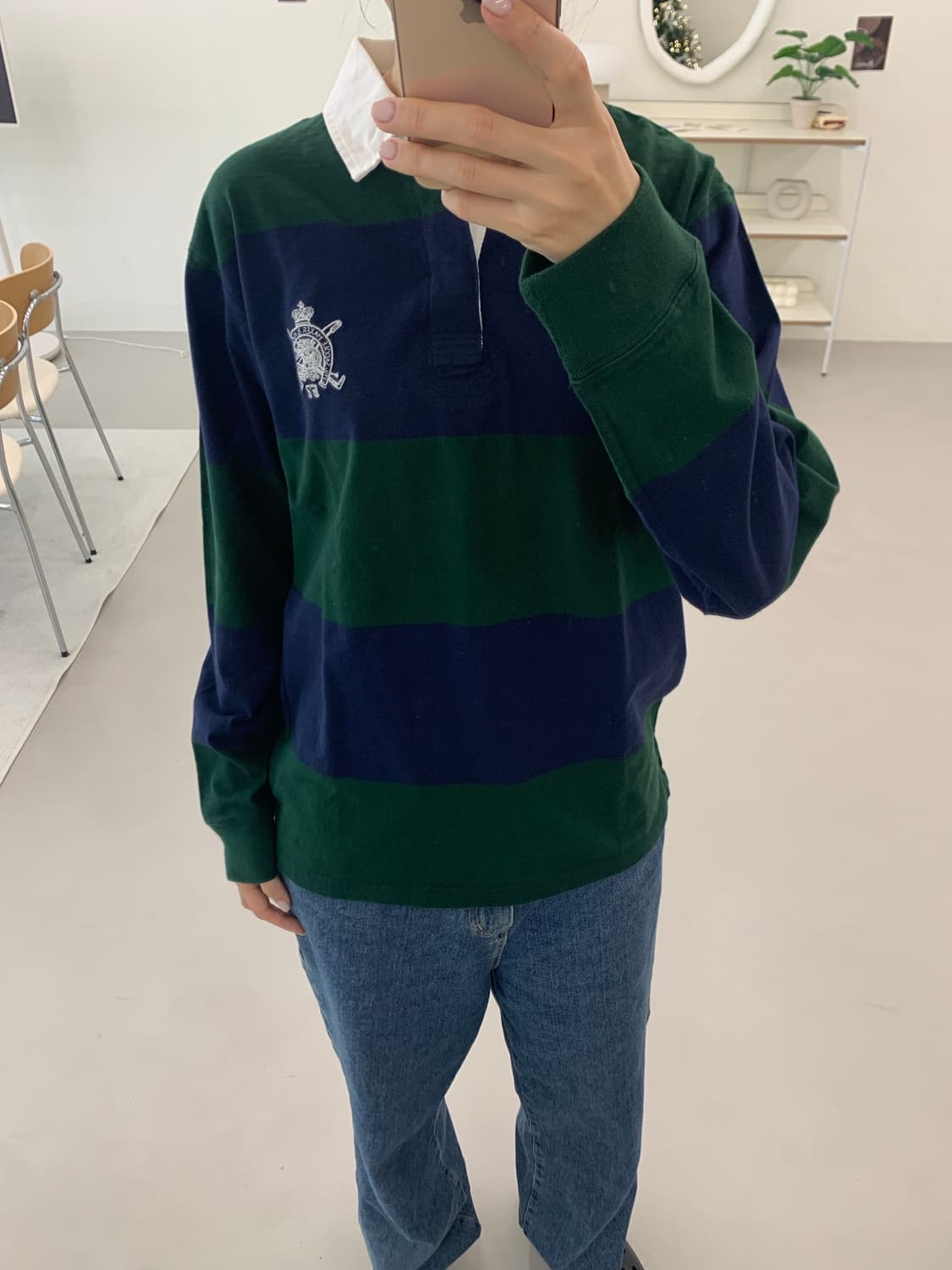 폴로 랄프로렌 보이즈 긴팔 럭비티 XL(20) 상품이미지5