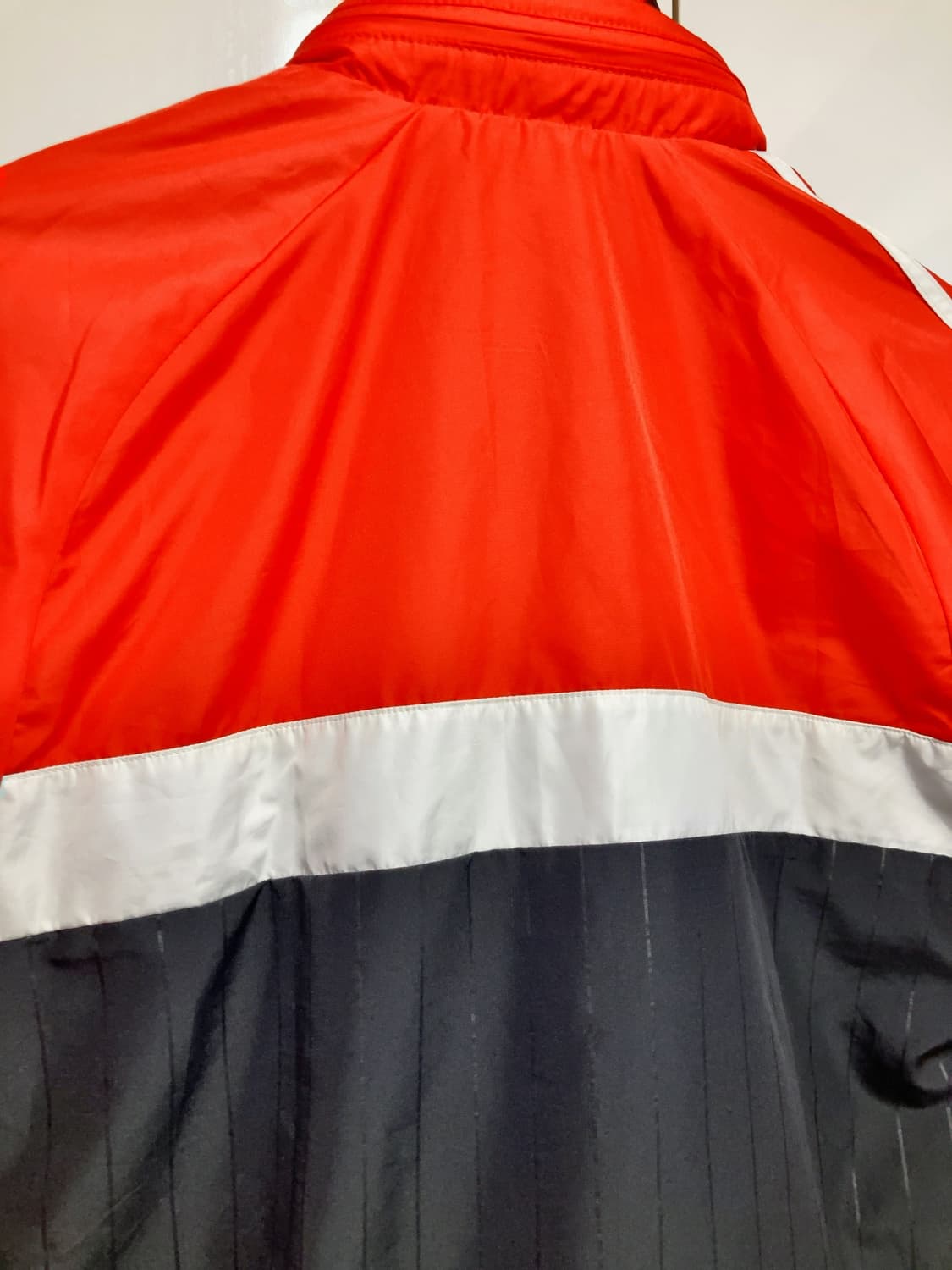 아디다스 맨유 레드 블랙 져지 바람막이 집업 자켓 상품이미지5