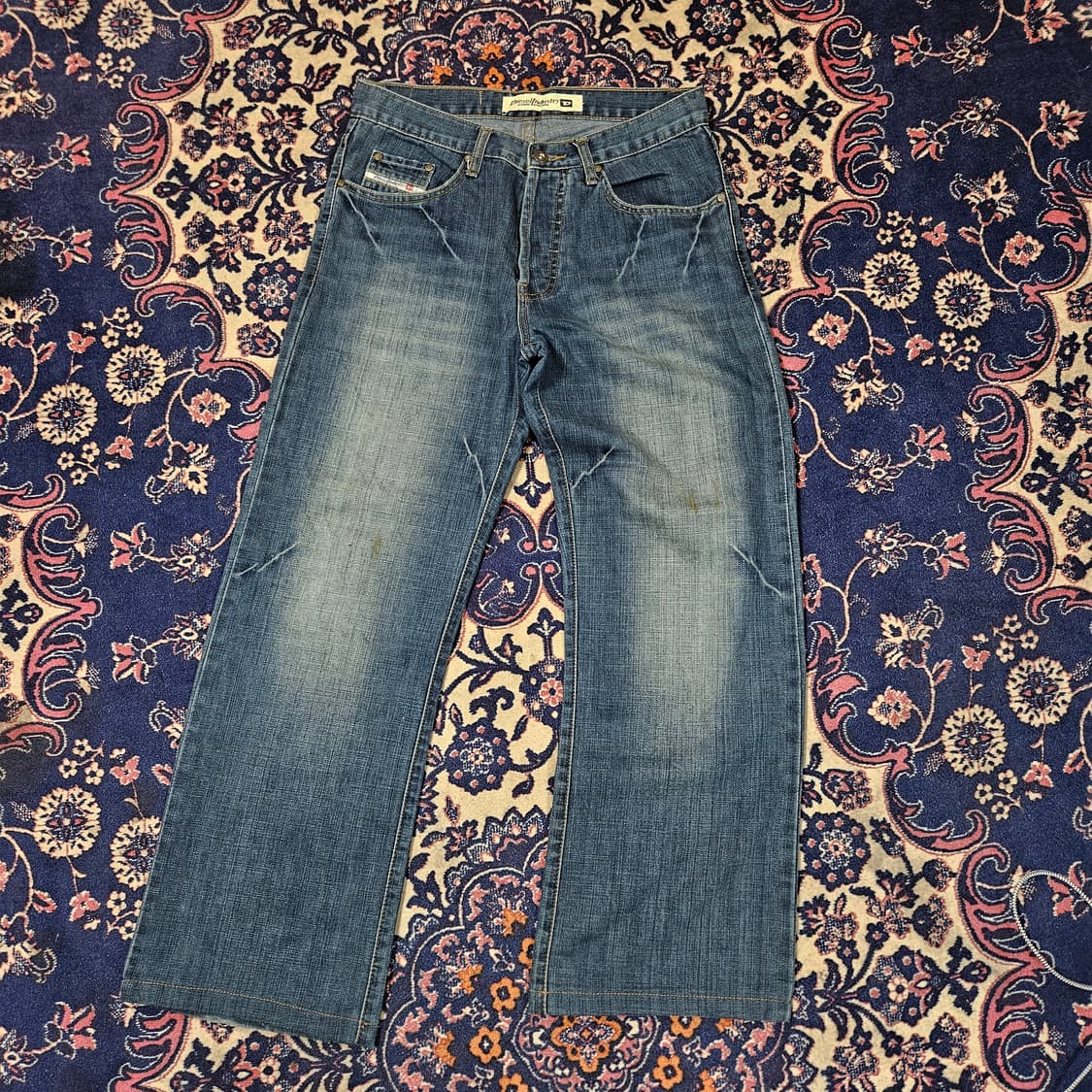 디젤(Diesel) 빈티지 포켓 워시드 데님 팬츠 30 상품이미지3