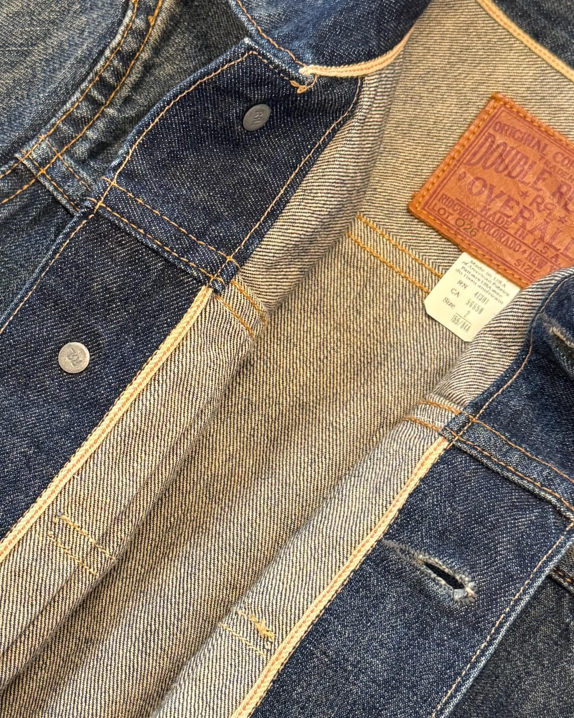 RRL 우먼스 2세대 노스필드 데님 자켓 상품이미지6