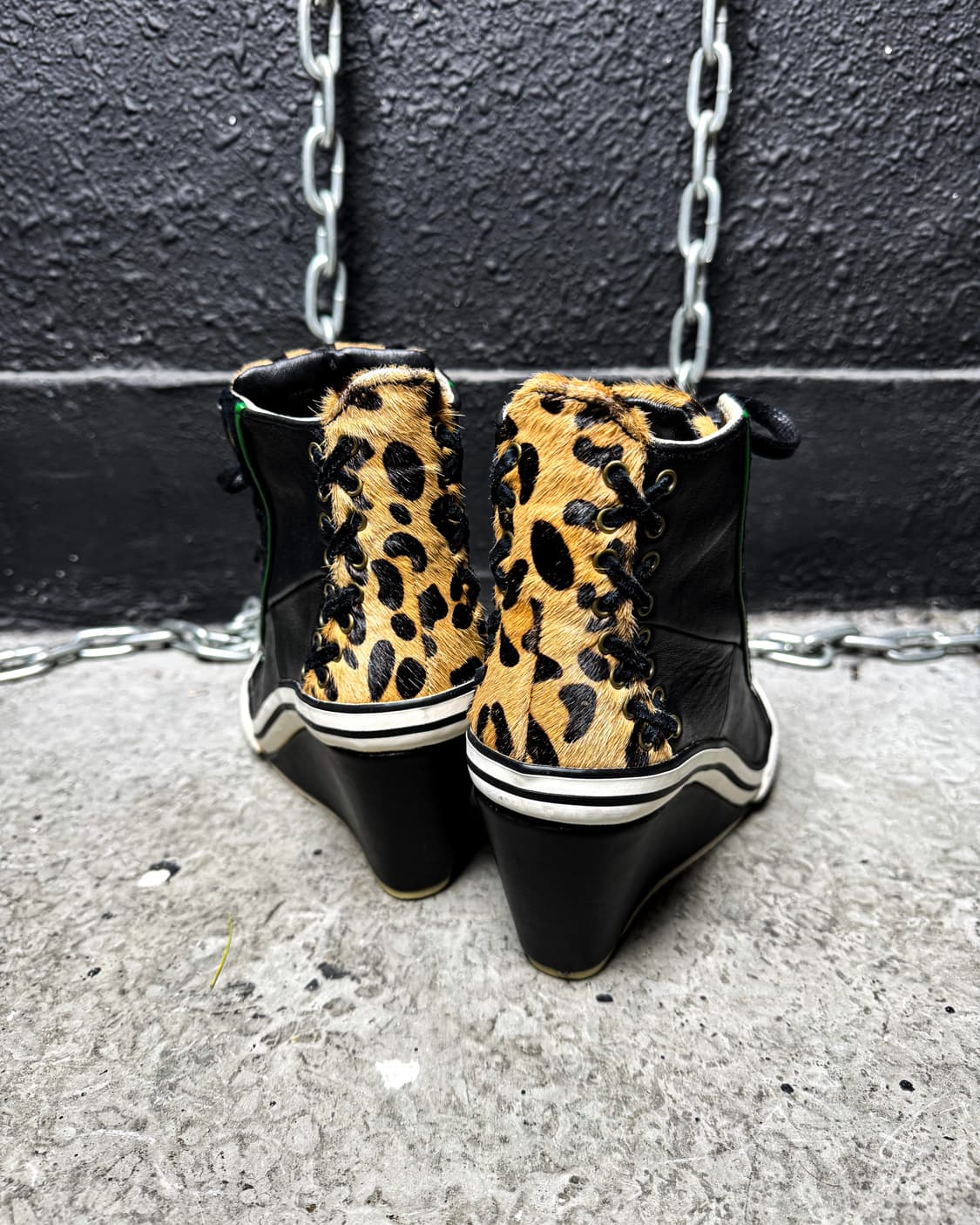 Just Cavalli – Leopard Wedge Heel 상품이미지8