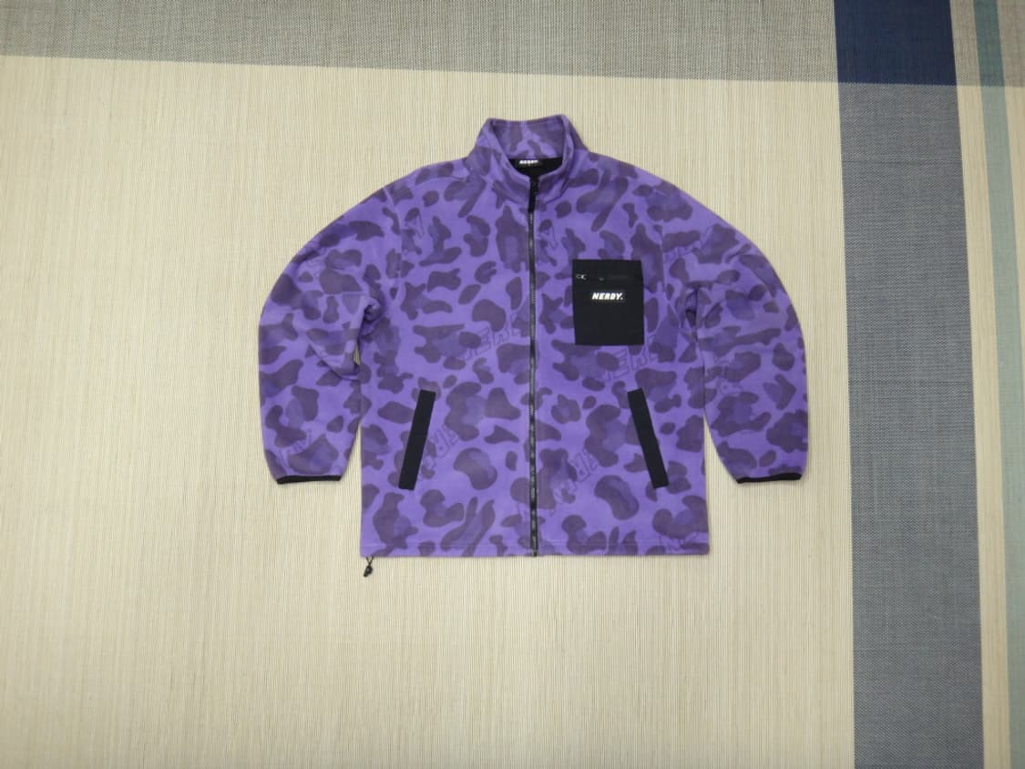 (L사이즈) 널디 레오파드 영지 플렉스 플리스 자켓 상품이미지1