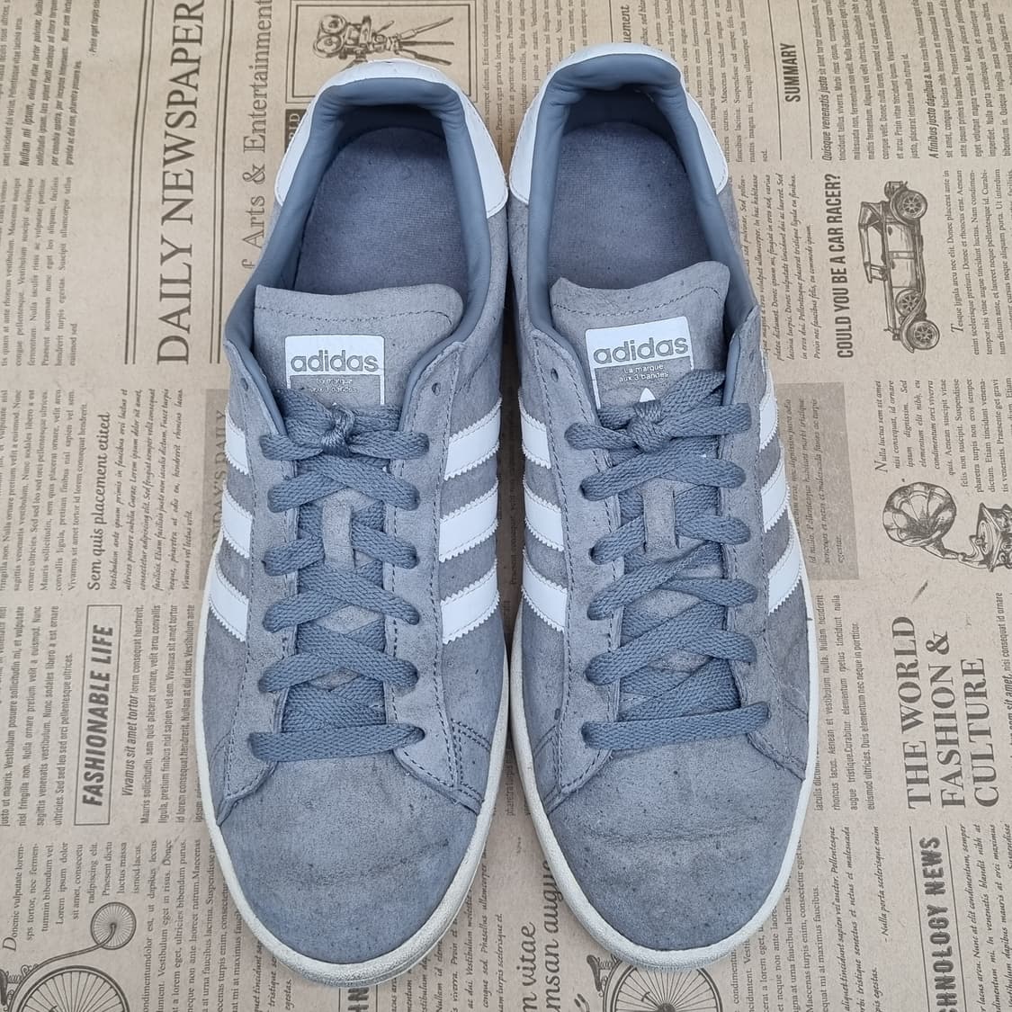 아디다스 캠퍼스 그레이 남성운동화 275 상품이미지2