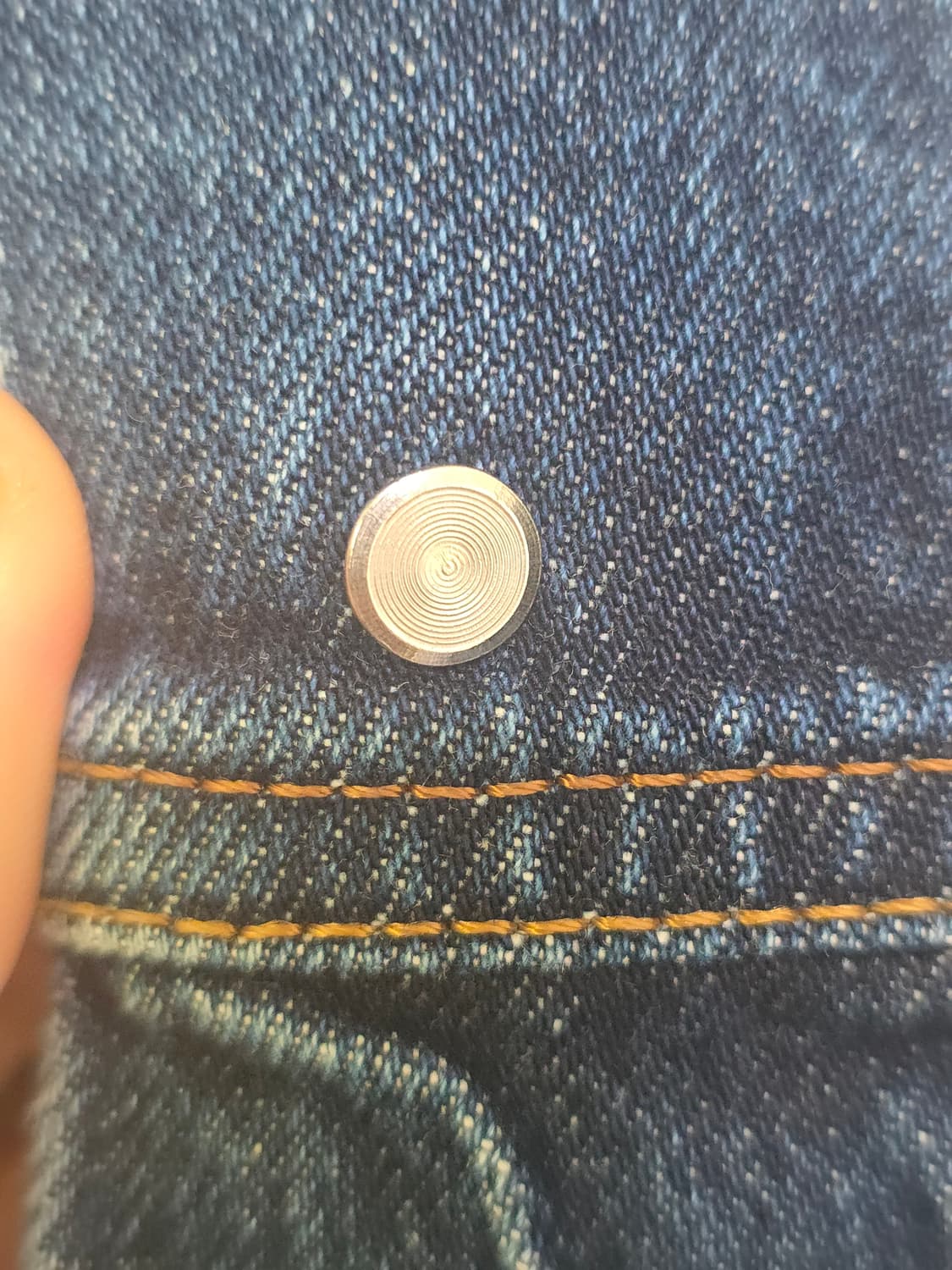 Acne Studios Blå Konst 아크네 블라콘스트 데님자켓 50 상품이미지10