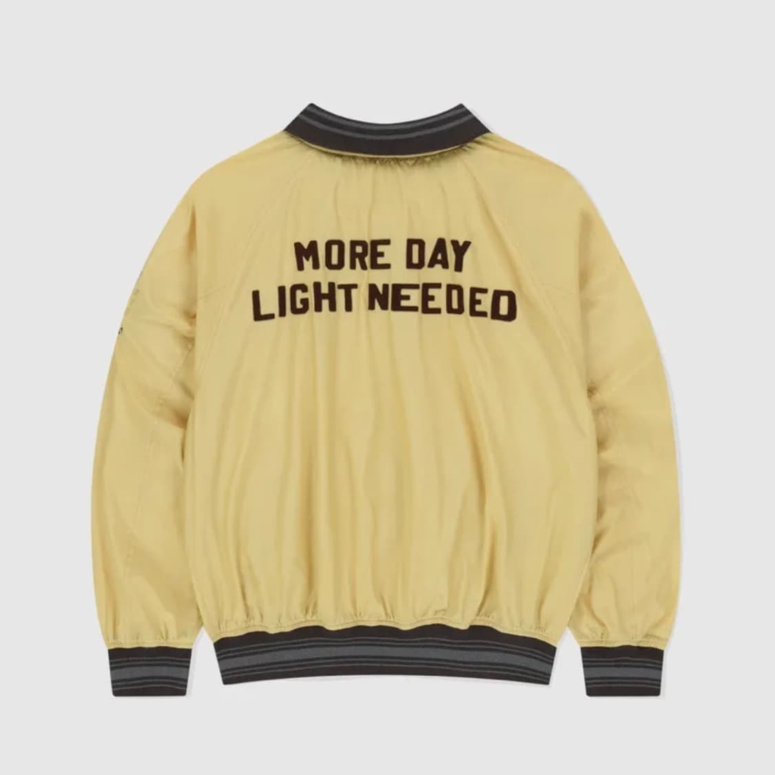 썬러브 바시티 자켓 옐로우 상품이미지2
