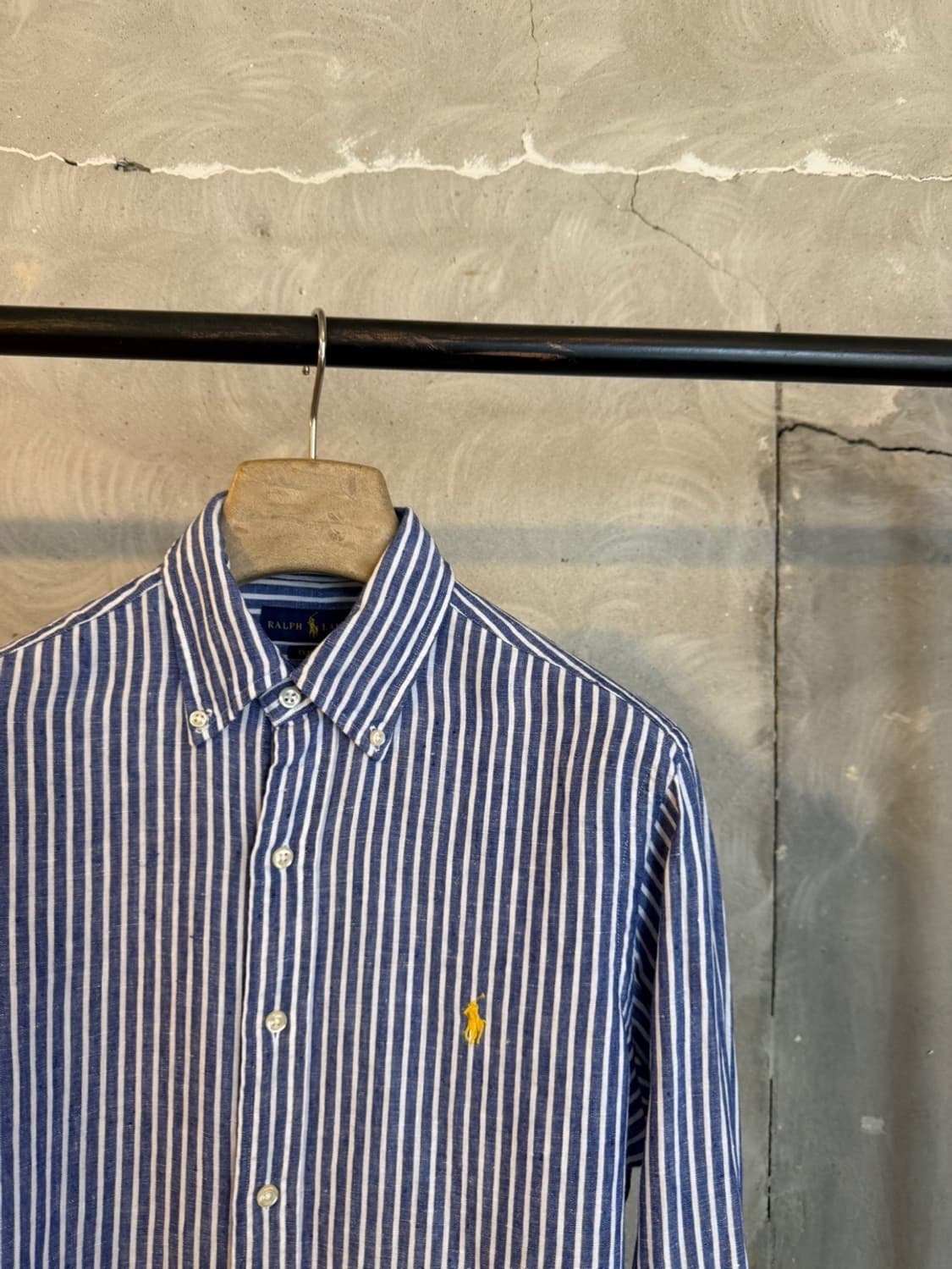 폴로 랄프로렌 리넨 셔츠 100 상품이미지4