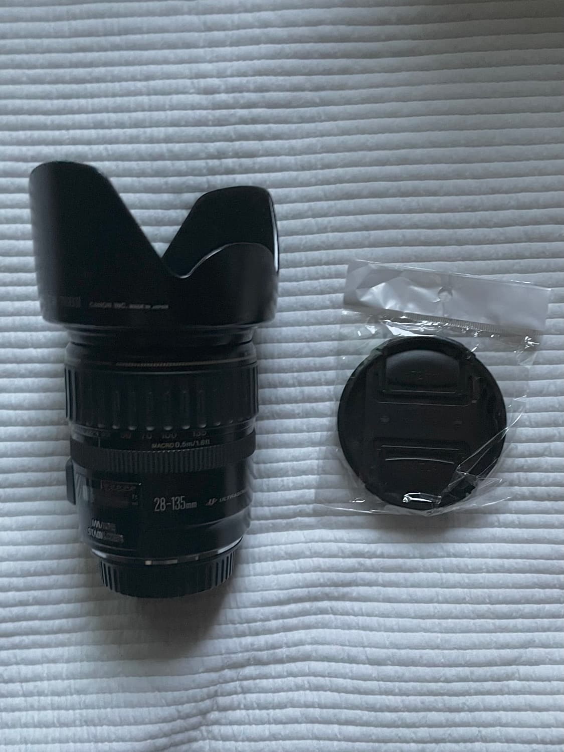 캐논 28-135mm 렌즈+후드+캡 상품이미지1