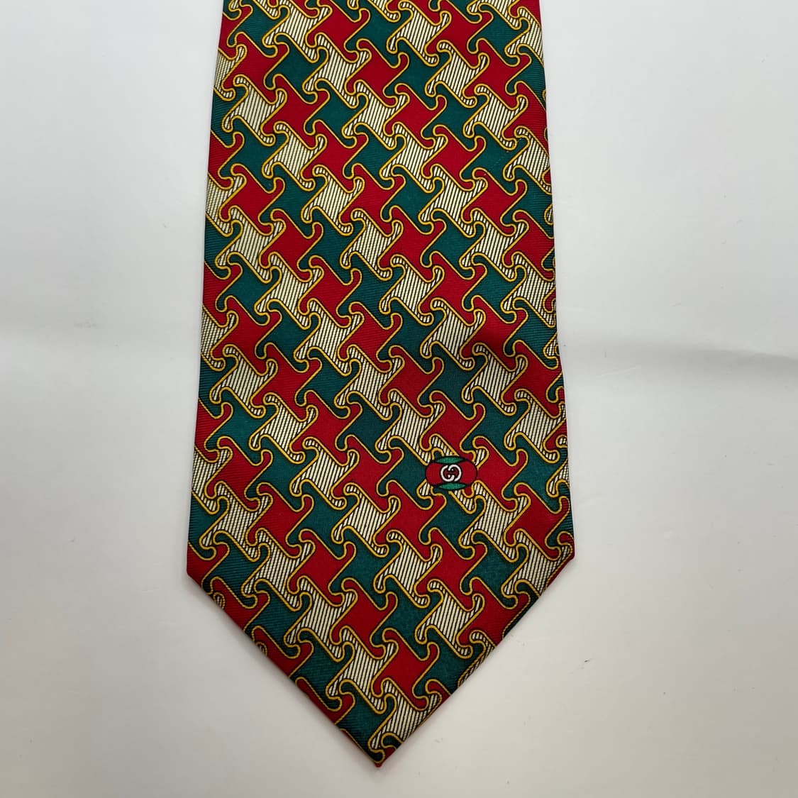 882) (GUCCI) 구찌 패턴 넥타이 상품이미지3