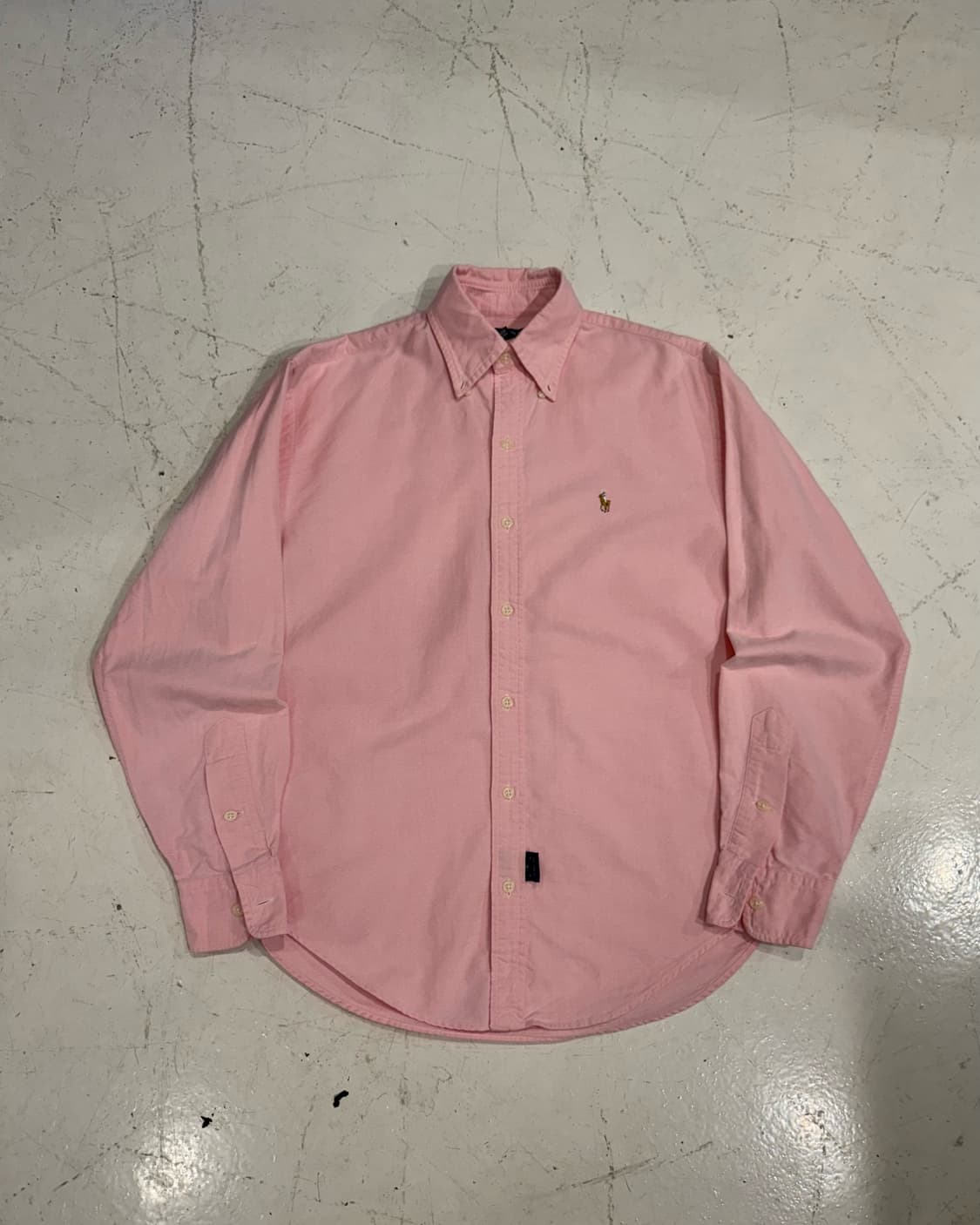 폴로 여성 핑크 솔리드 셔츠 상품이미지1