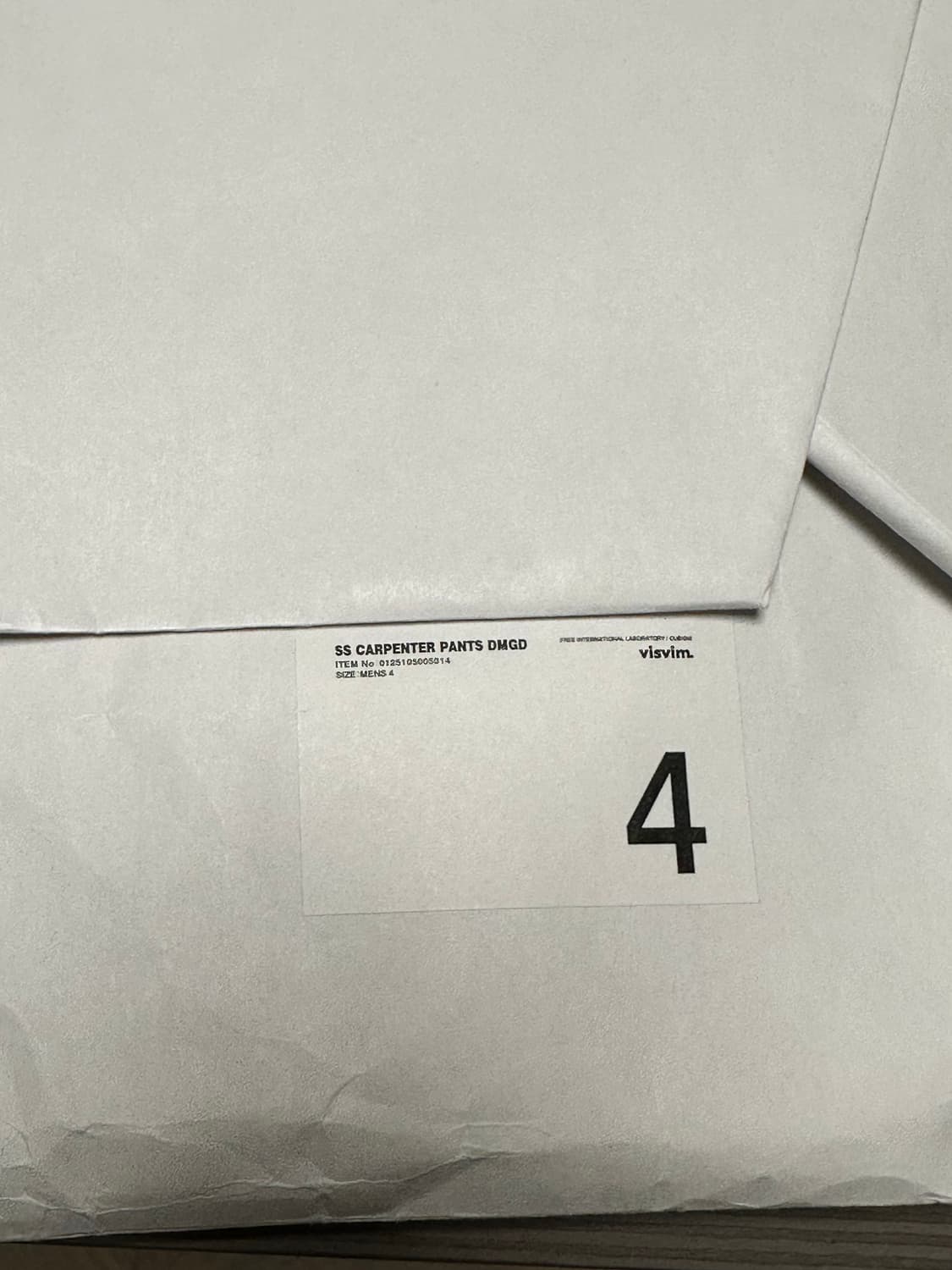 비즈빔 25SS CARPENTER PANTS DMGD 상품이미지8