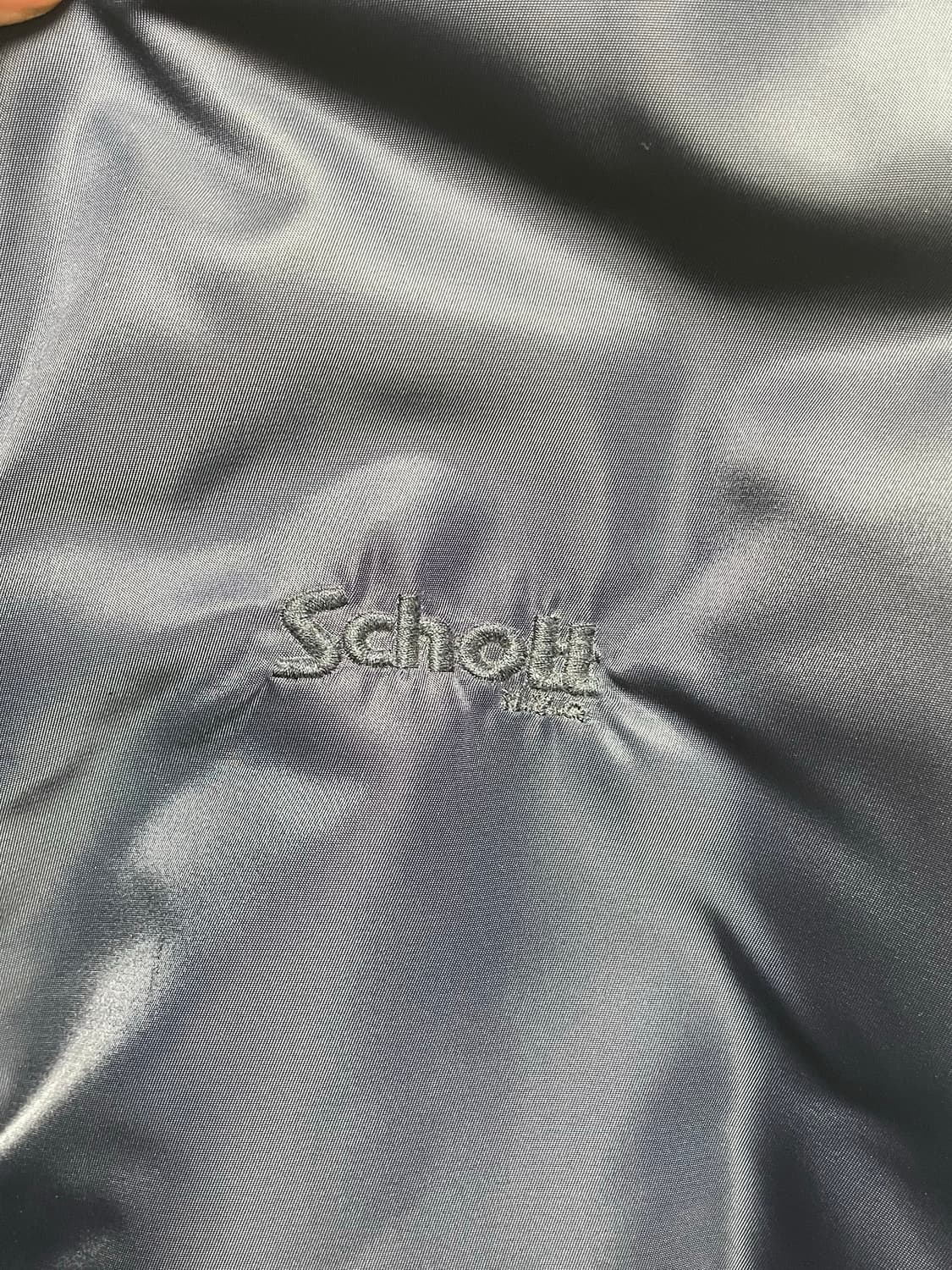Schott 항공 점퍼 M 네이비 상품이미지4