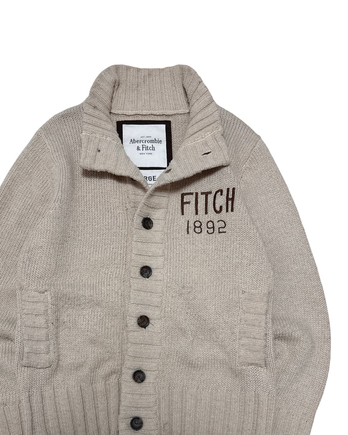 아베크롬비 인디언 베이지 니트 가디건 상품이미지2
