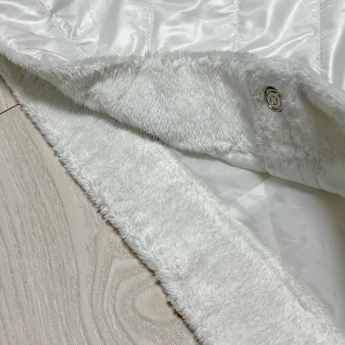 puma quilting fur trimming skirt 상품이미지5