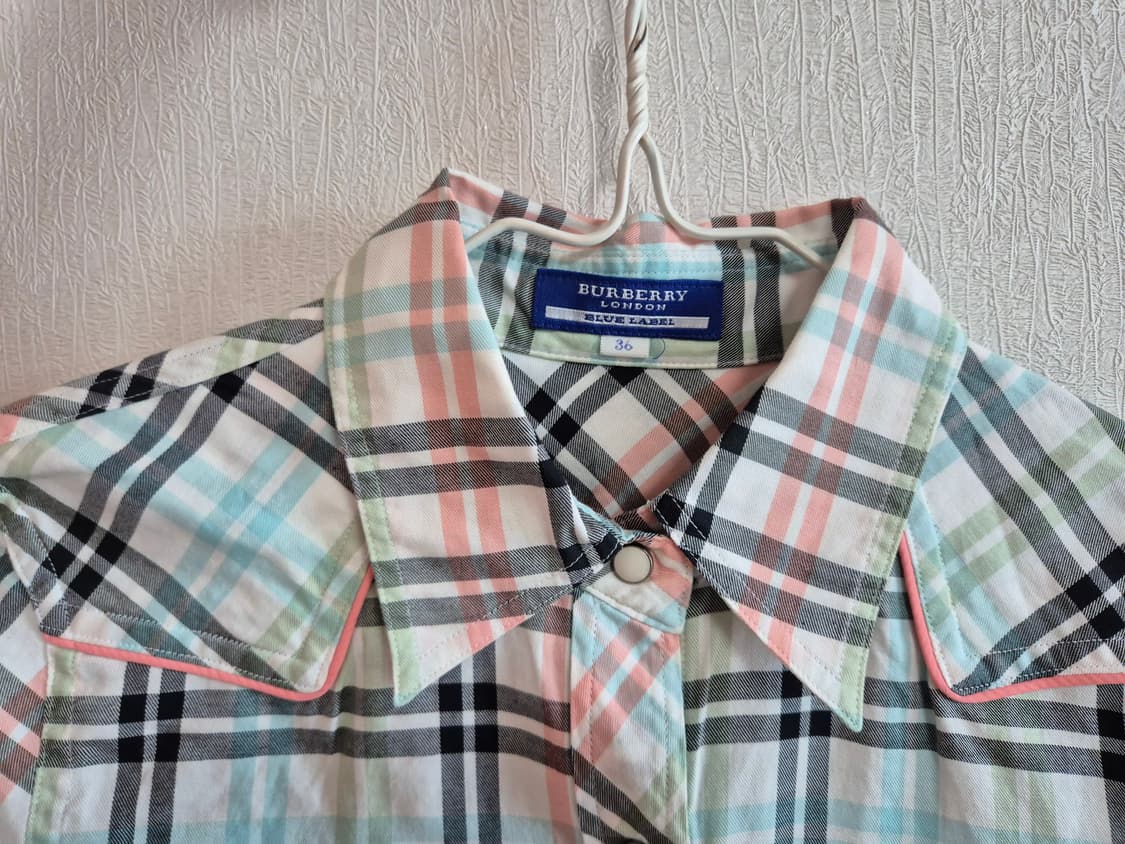 Burberry vintage nova check shirt/버버리 셔츠 상품이미지5