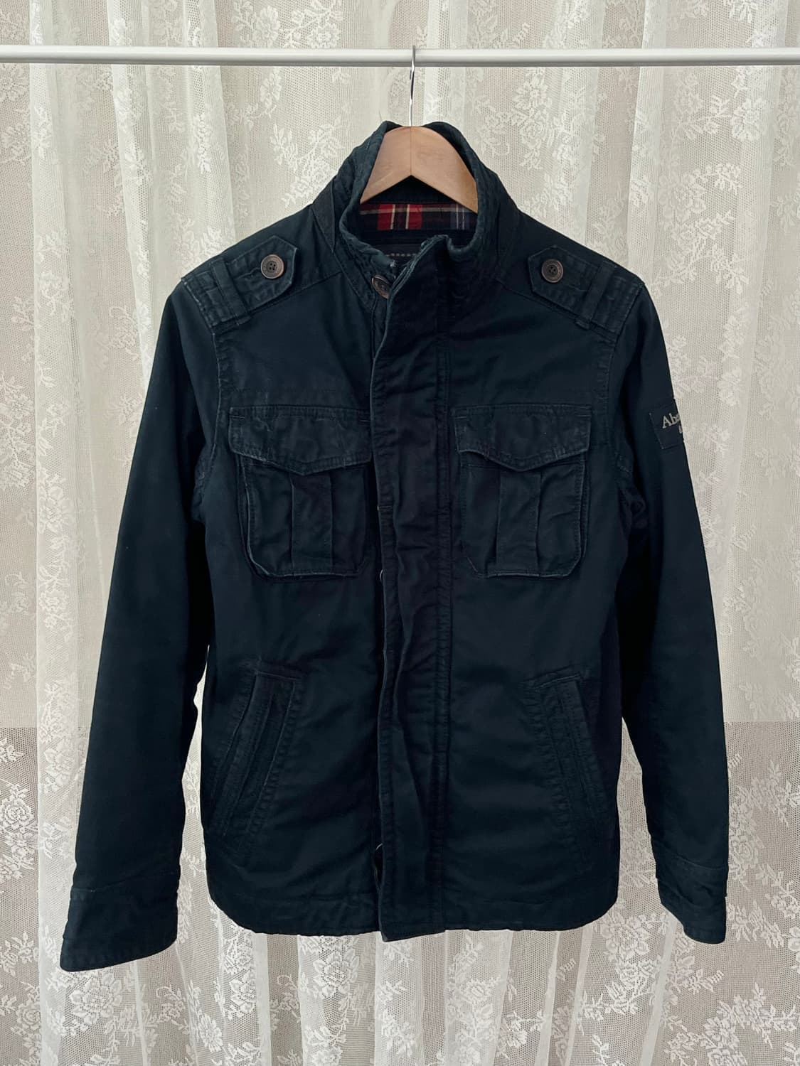 S) 아베크롬비 센티넬 밀리터리 필드자켓 네이비 상품이미지2