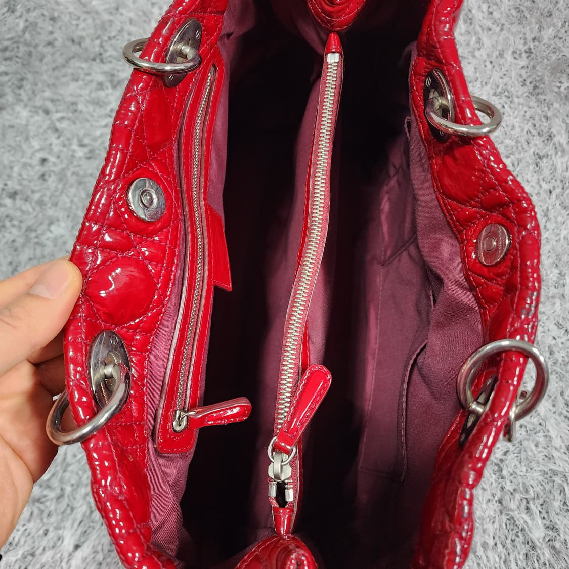 디올 페이던트 까나쥬 숄더백 상품이미지9