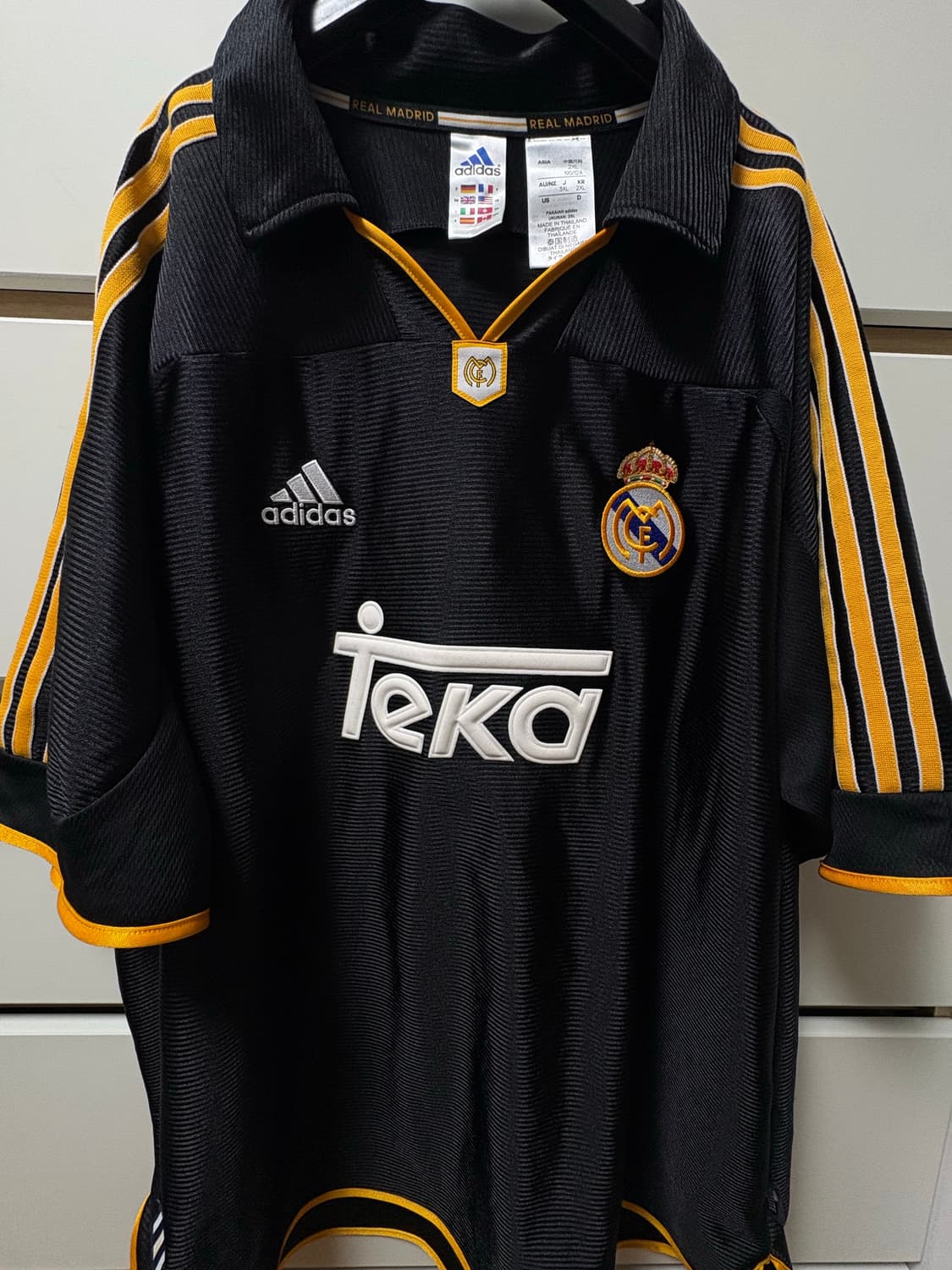 아디다스 레알 마드리드 99/00 어웨이 저지 블랙 - KR 사이즈 상품이미지1
