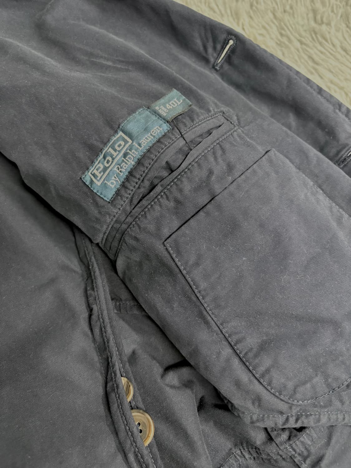 폴로 랄프로렌 40L 면 블레이져 상품이미지5