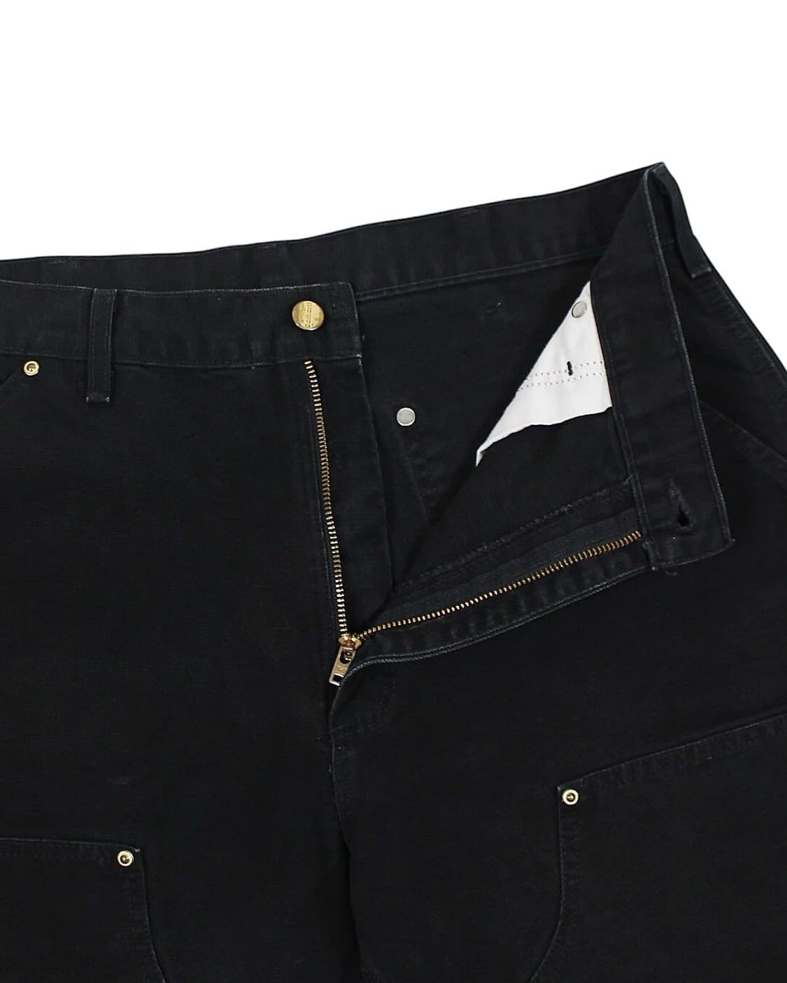 2003 USA 칼하트 B01 블랙 더블니 카펜터 팬츠 빈티지 미국제 상품이미지10