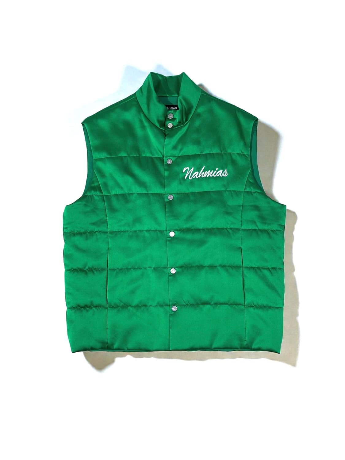 NAHMIAS 나미아스 미라클 아카데미 실크 베스트 그린 M사이즈 상품이미지1