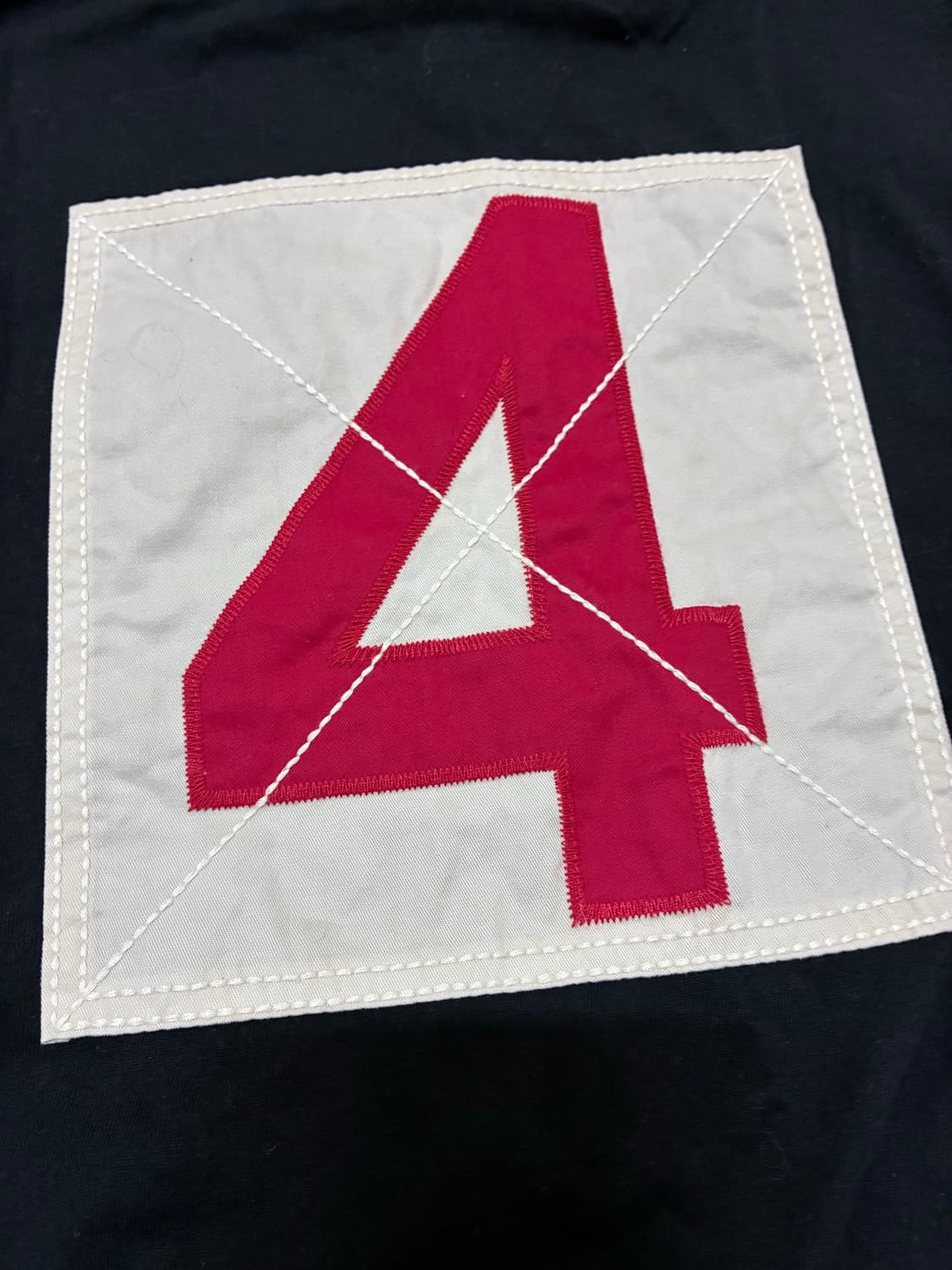 폴로 랄프로렌 00s y2k 백자수 슬리브리스(m)국내유일 상품이미지5