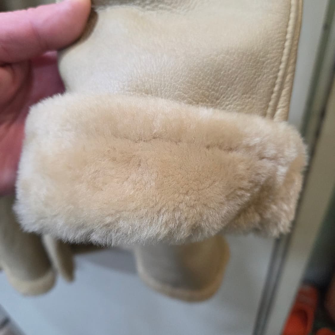 아이스버그 시어링 무스탕 상품이미지6