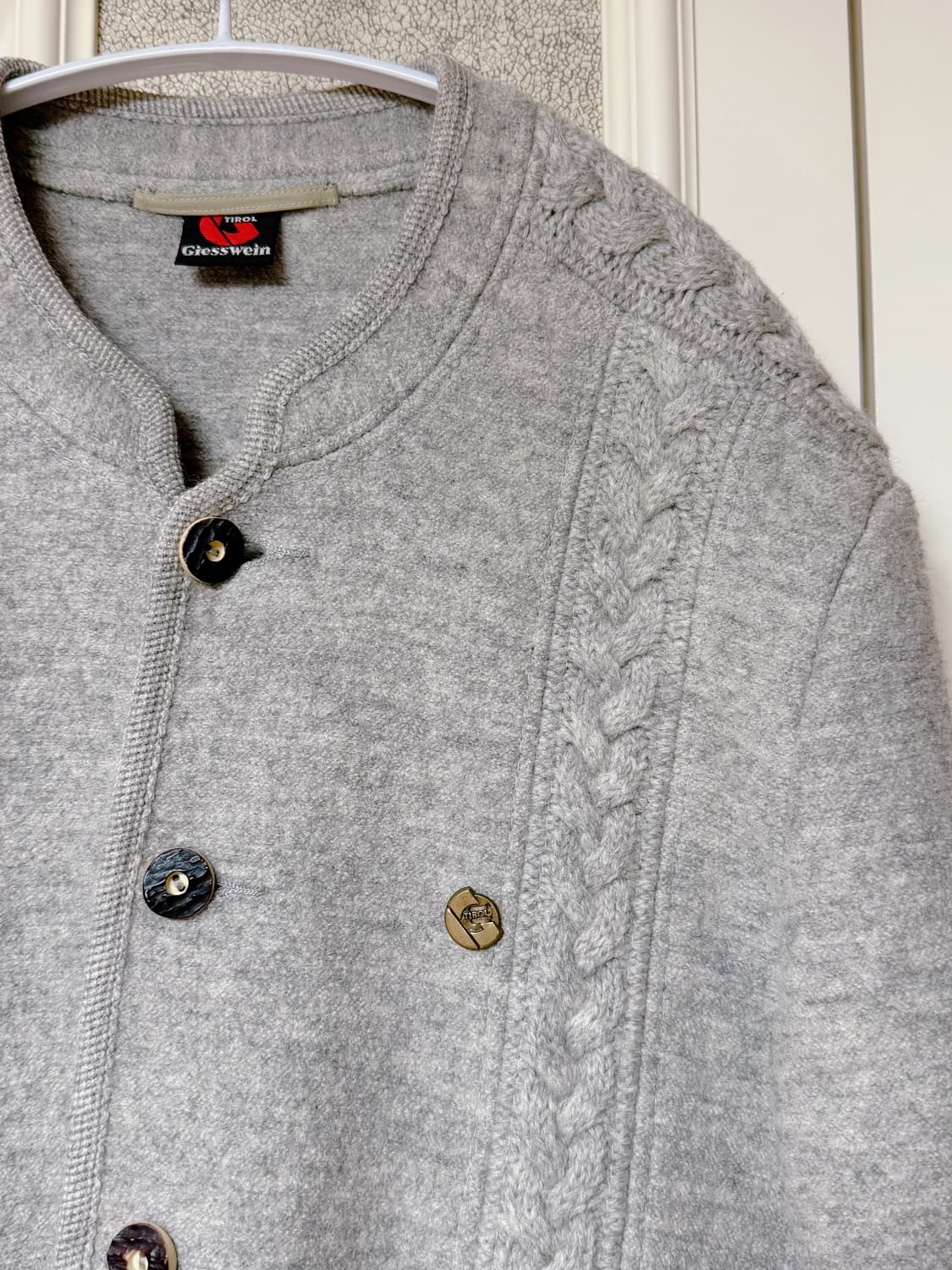 기스바인 Giesswein 압축울 자켓 오버핏 상품이미지1