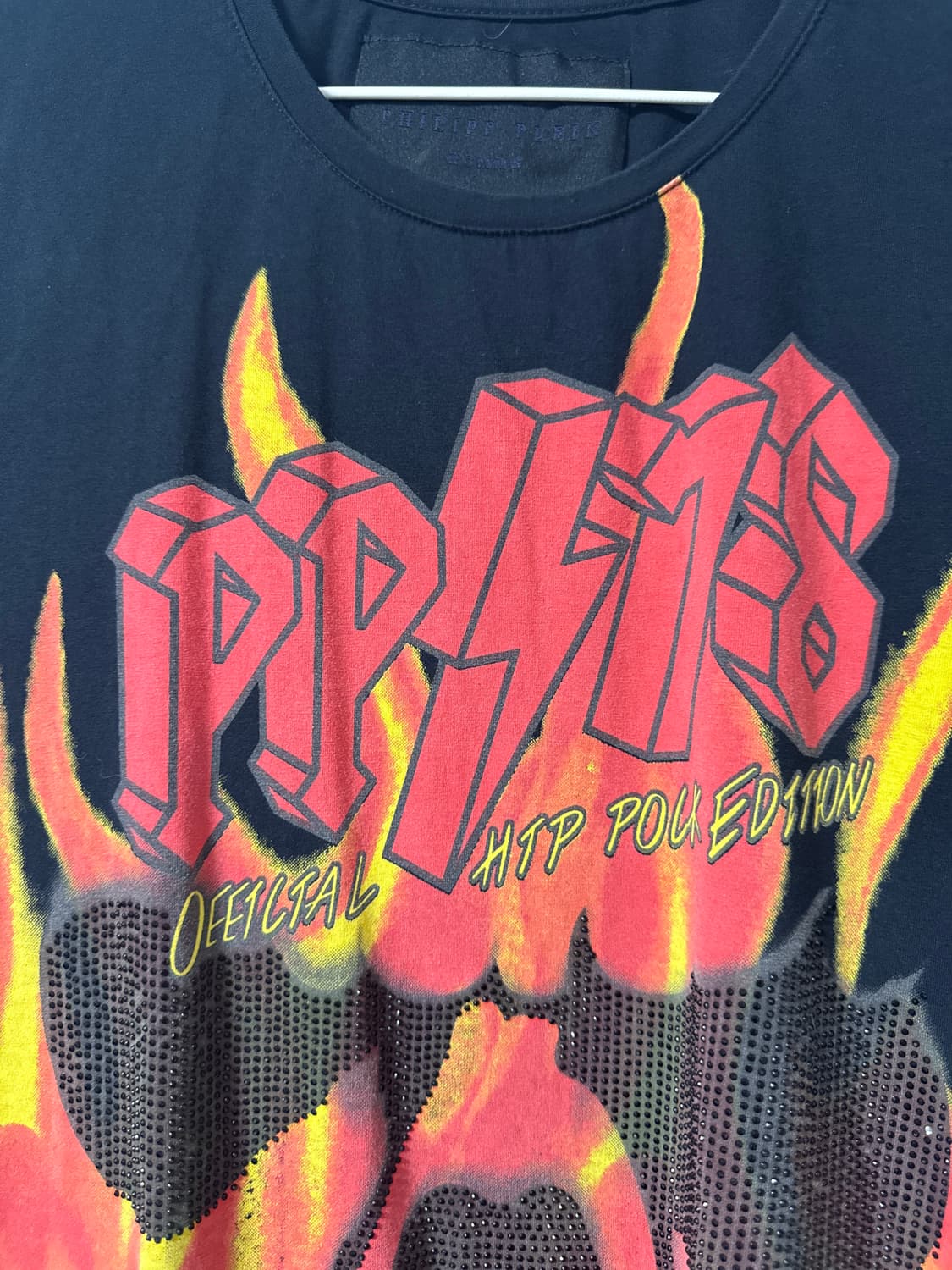 필립 플레인 메탈리카  월드투어 반팔티 상품이미지4