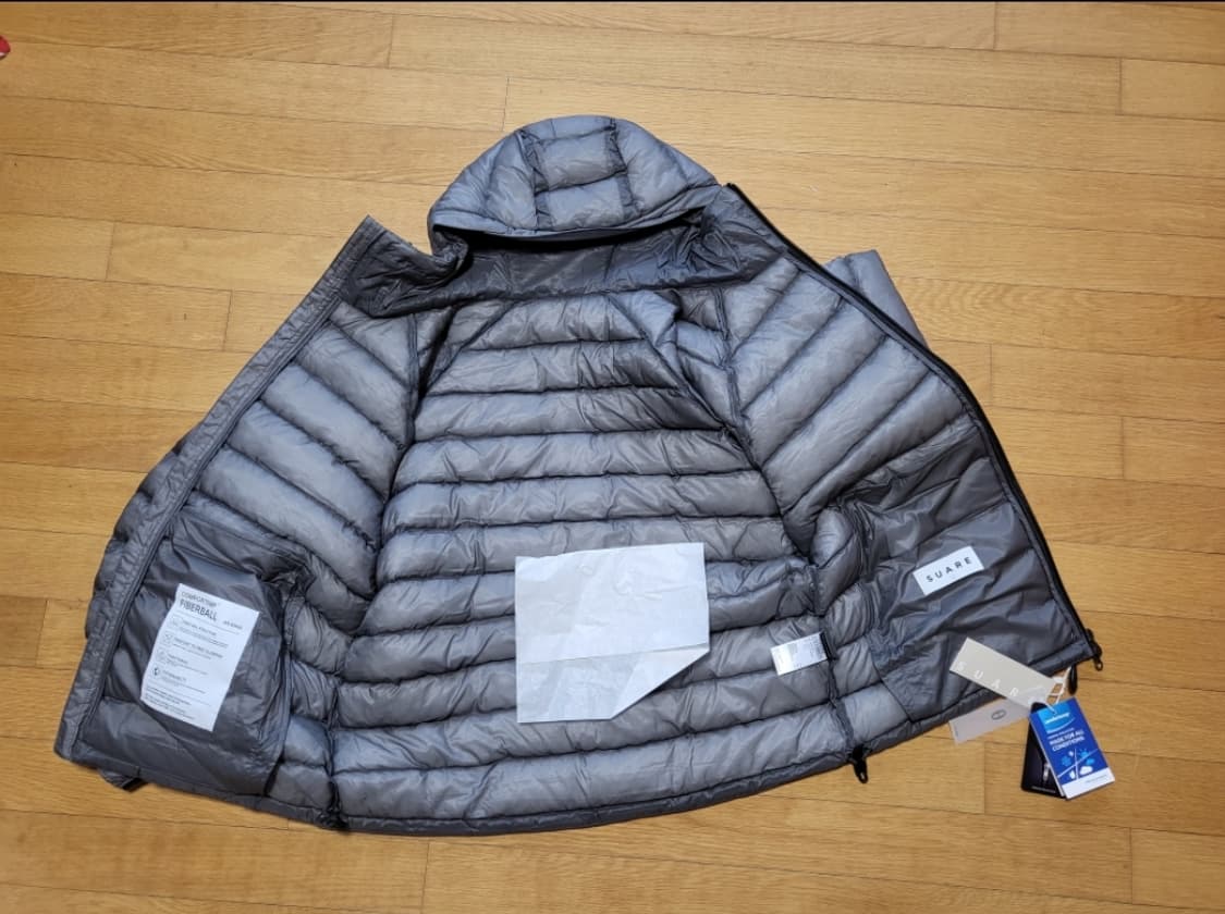 수아레 경량패딩(남녀 동일제품.그레이)무배 상품이미지6