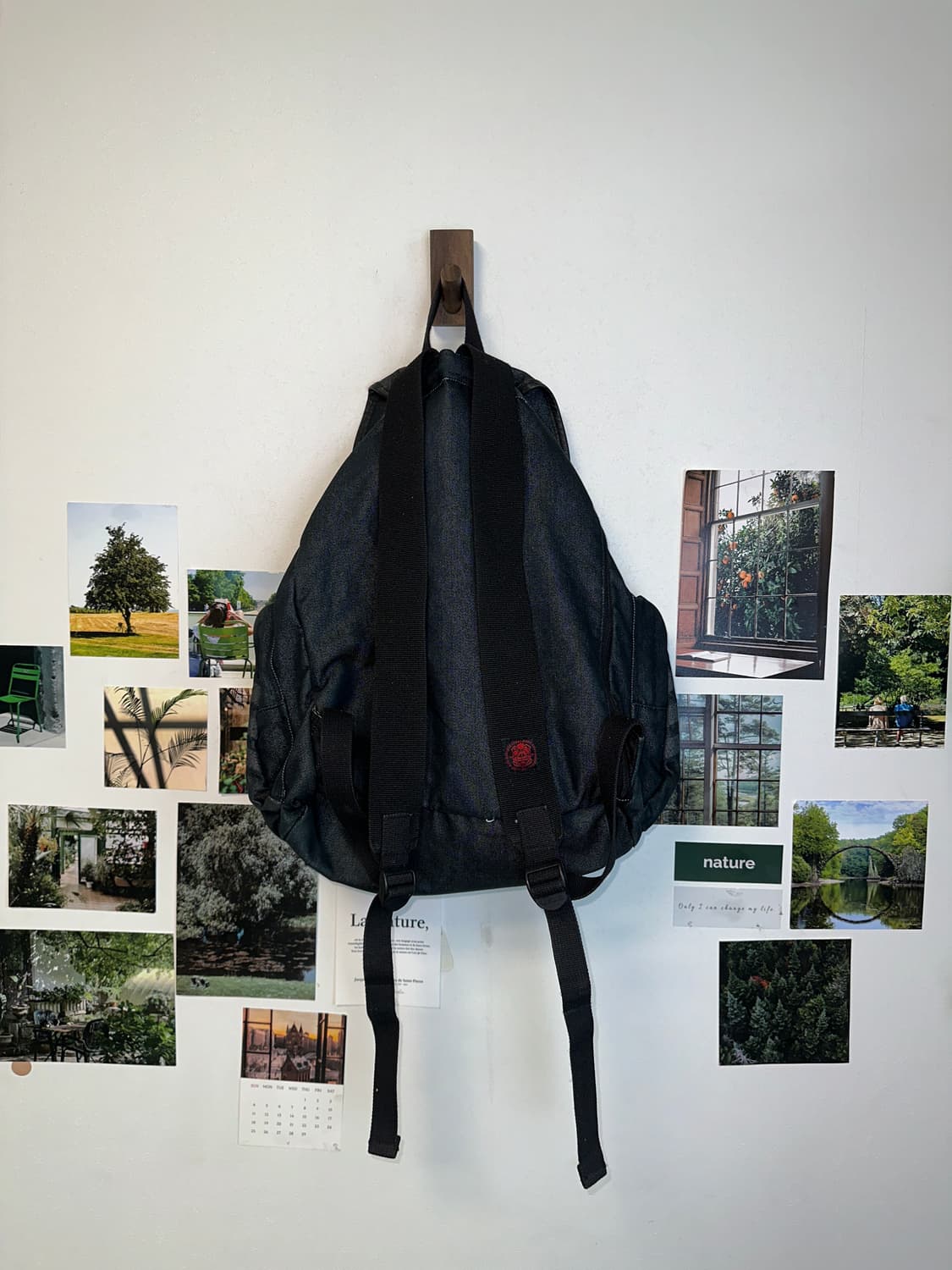 Lucas black denim 3 pocket 백팩 상품이미지3