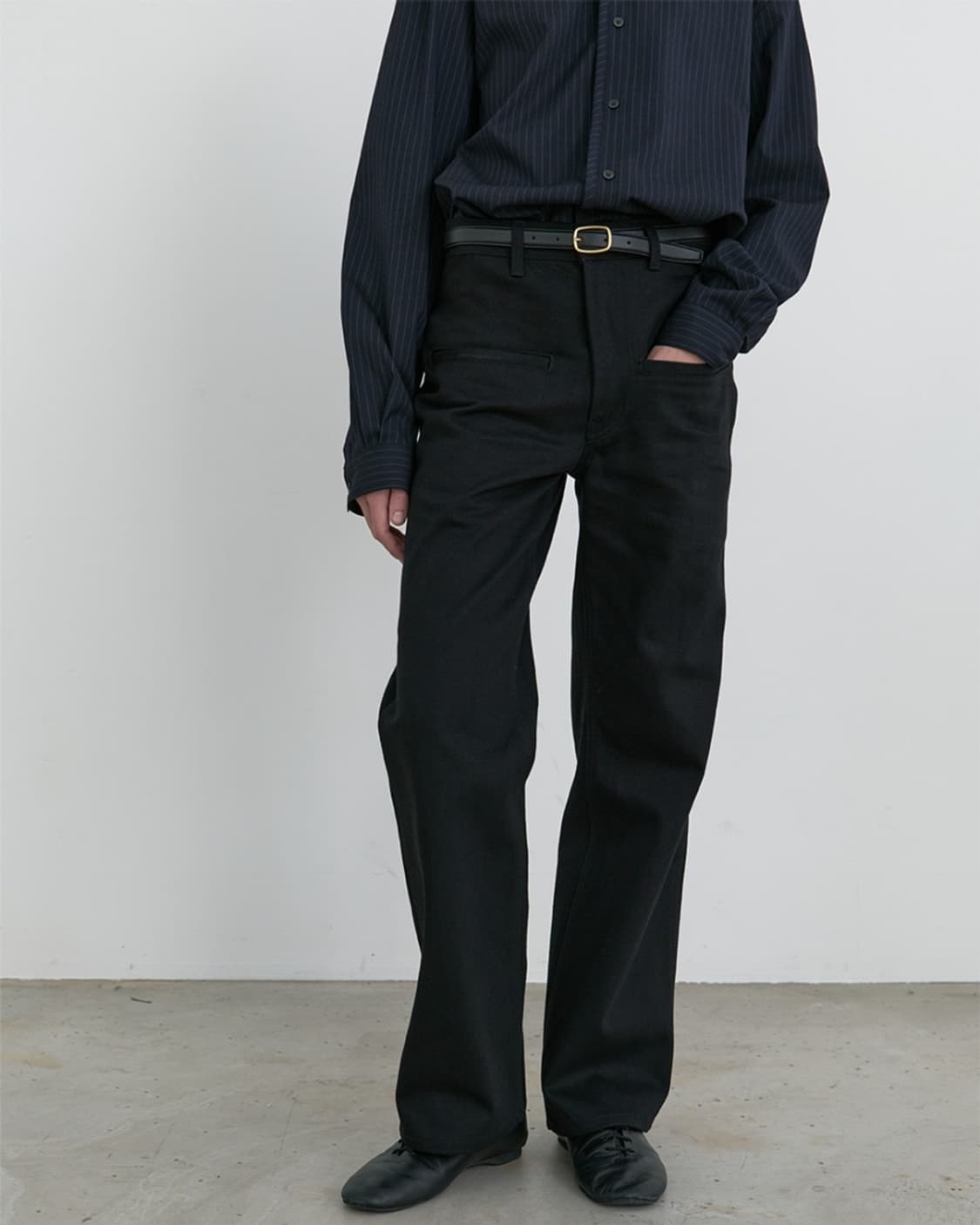 Aryal Jeans_Black 상품이미지1