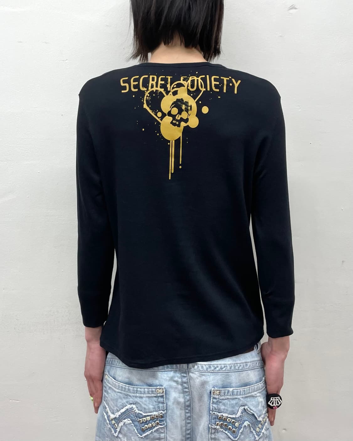 skull gold half sleeve 상품이미지2