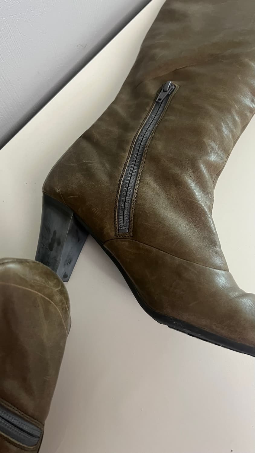 camper 38 캠퍼 카키 롱부츠 상품이미지6