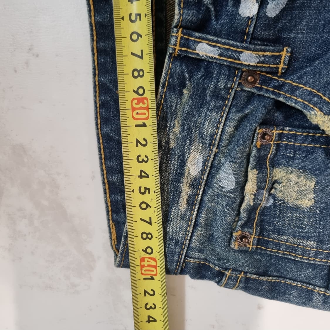 디스퀘어드2 데님 청바지 워싱진 상품이미지7