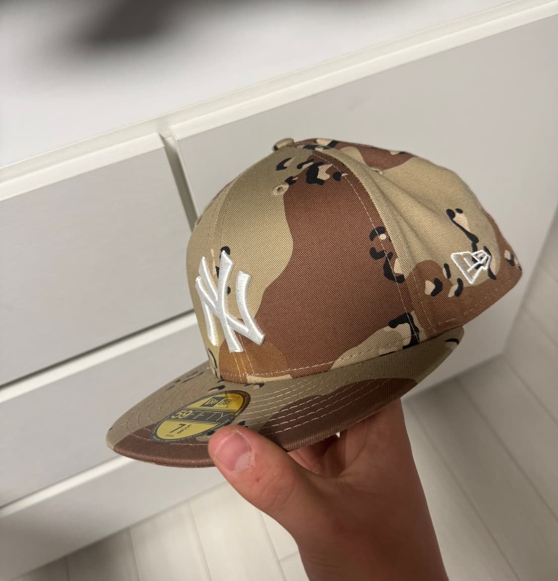 [758] 뉴에라 59fifty 뉴욕양키스 일자챙 모자 상품이미지1