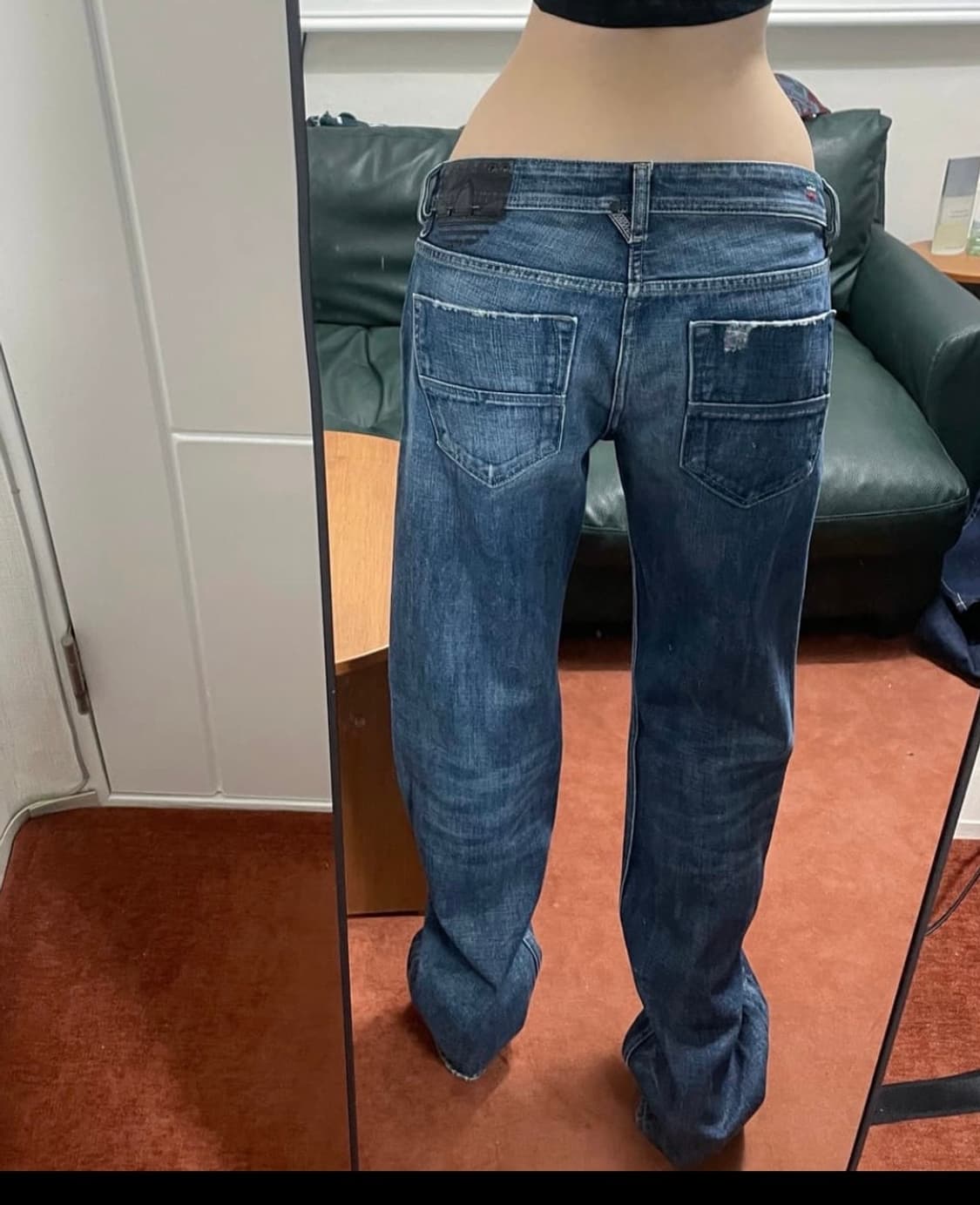 Diesel x addidas 콜라보 데님 팬츠 상품이미지3