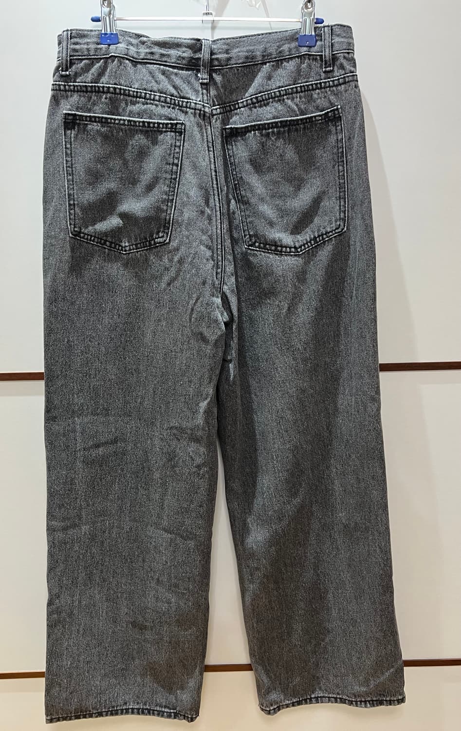 GLW 굿라이프웍스 와이드 데님 그레이 m 상품이미지4