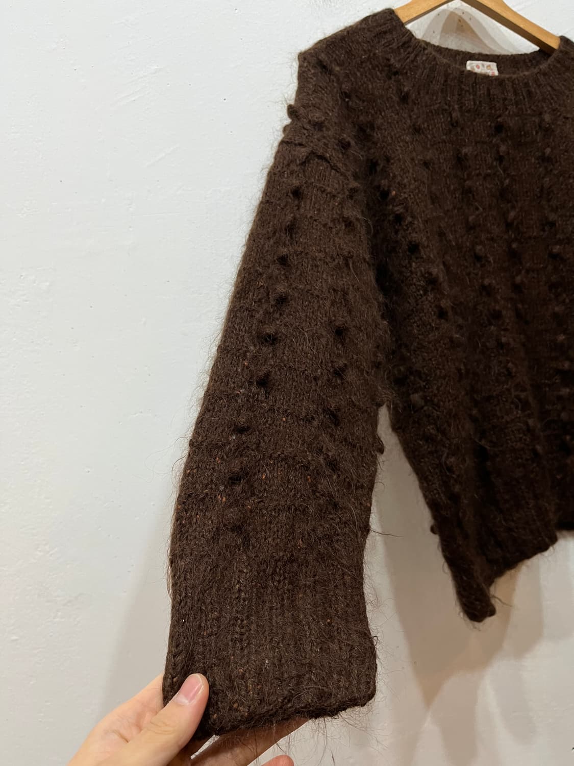 magokoro JPN 핸드메이드 모리걸 울 니트 상품이미지3