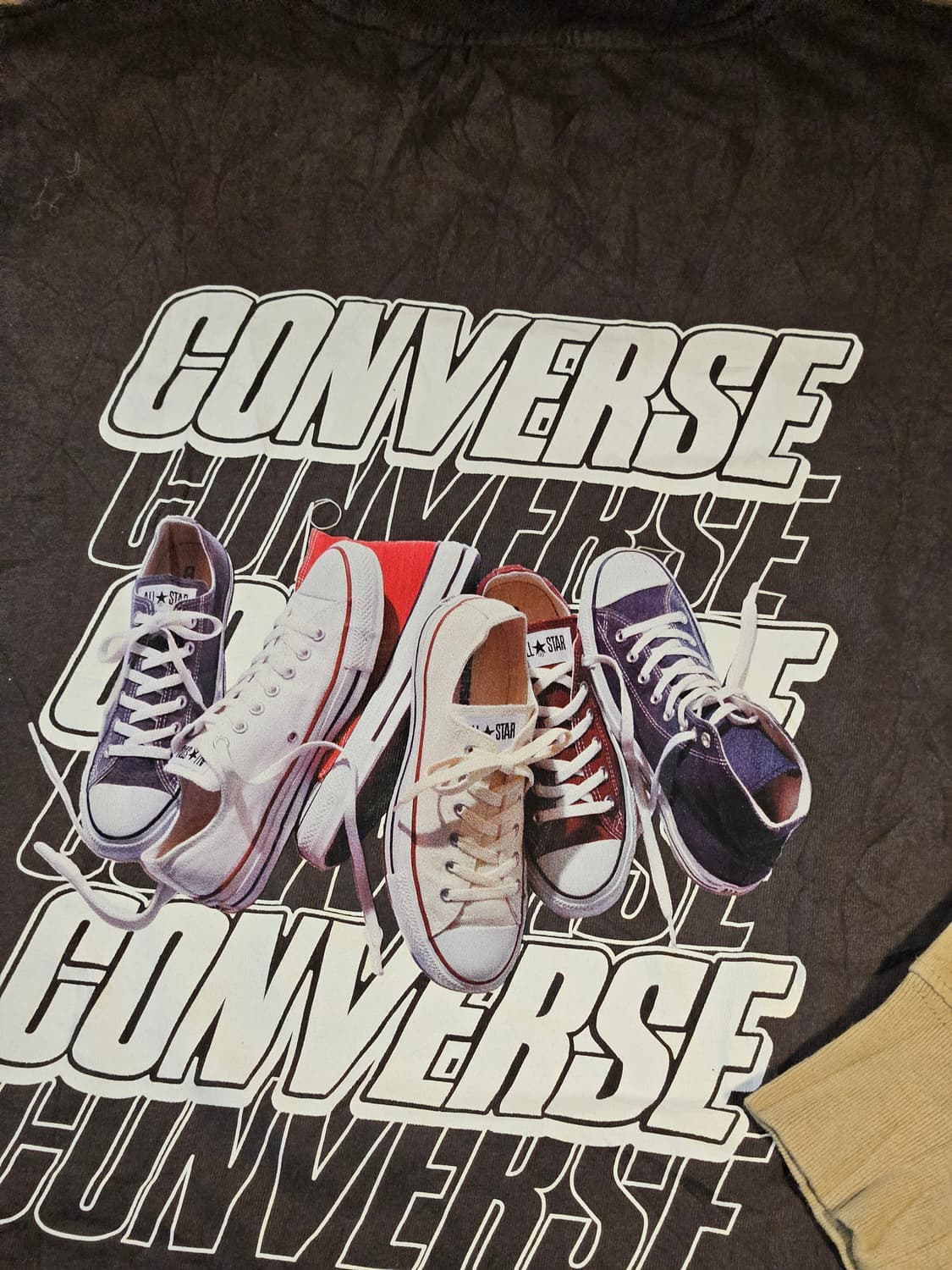 컨버스 올스타(CONVERSE ALL STAR) 정품 롱슬리브 티셔츠 상품이미지5