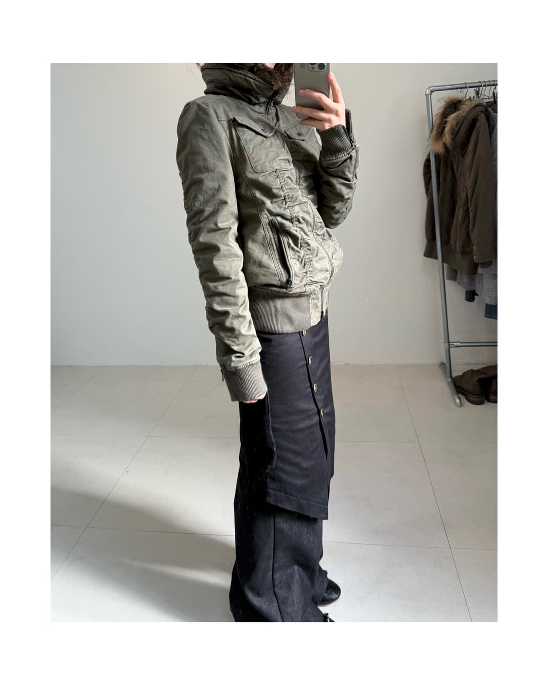 Jackrose 셔링 점퍼 상품이미지1